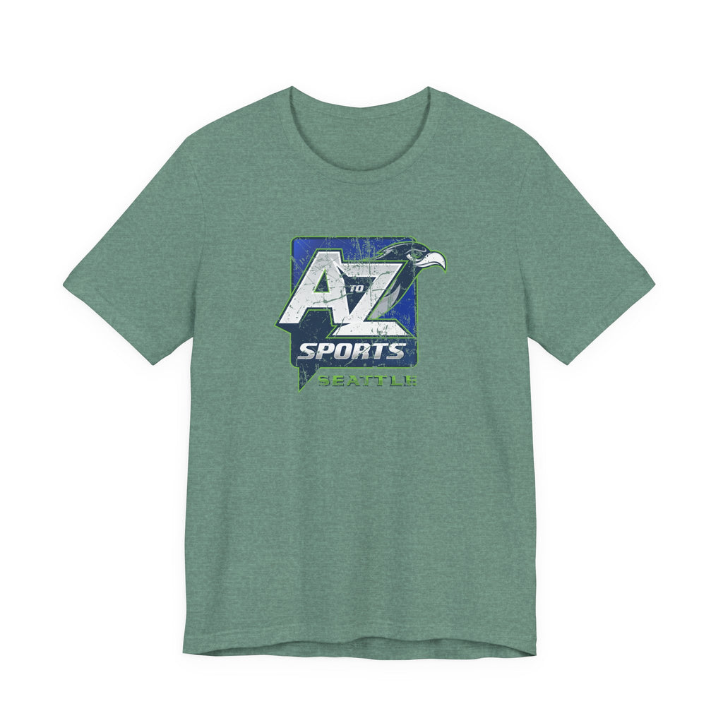 A to Z Sports Seahawks Distressed T-Shirt