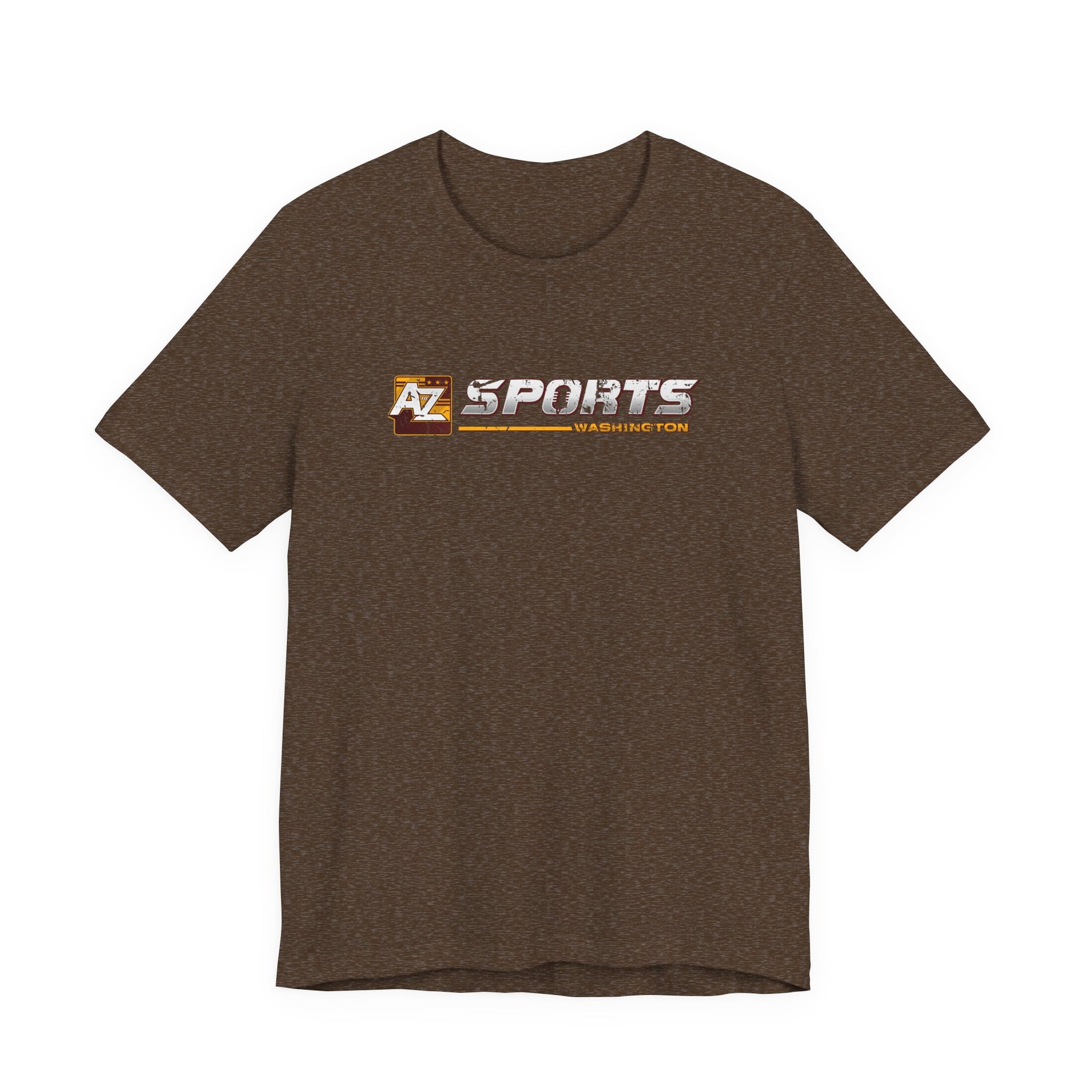 A to Z Sports Commanders Horizontal Distressed T-Shirt