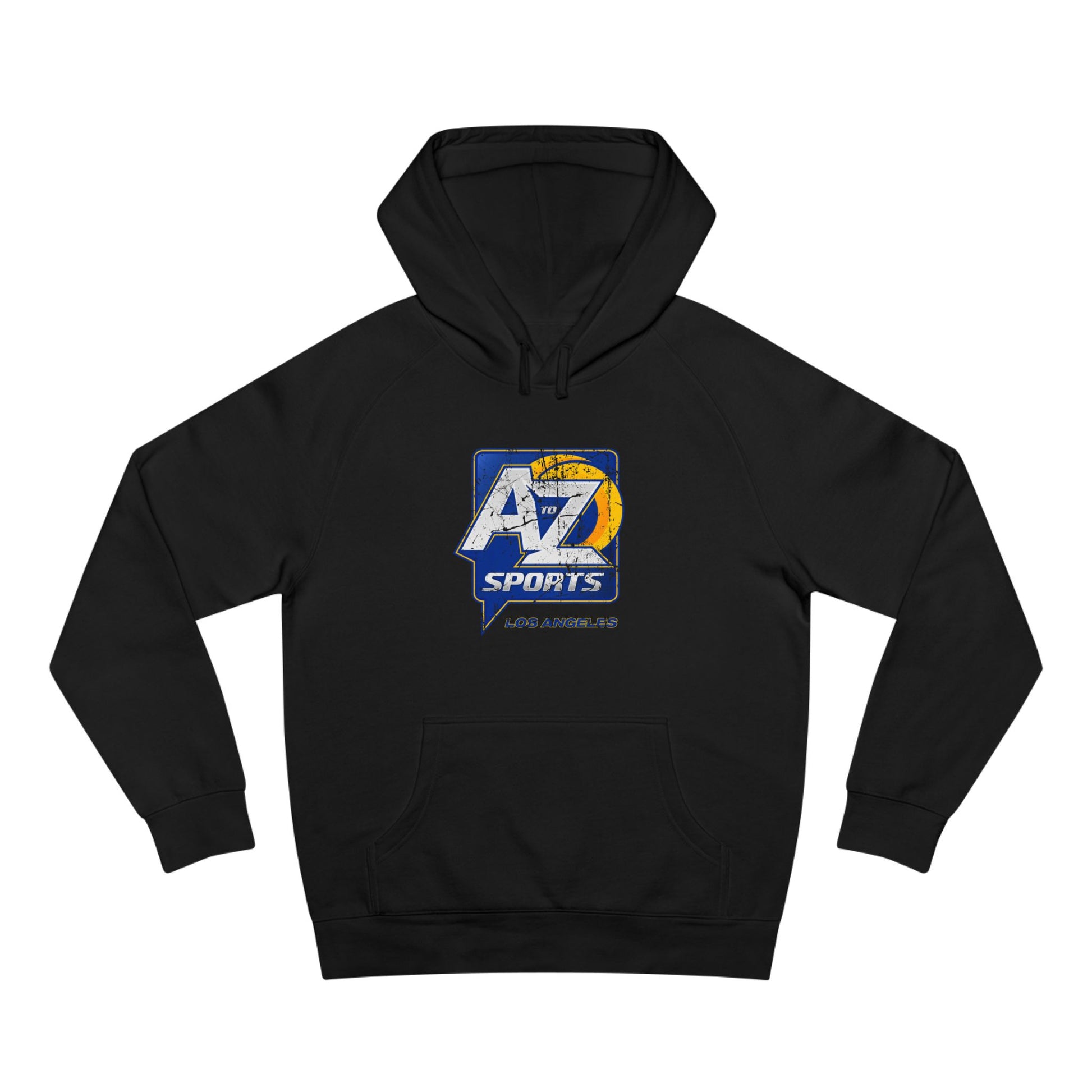 A to Z Sports Rams Distressed Hoodie