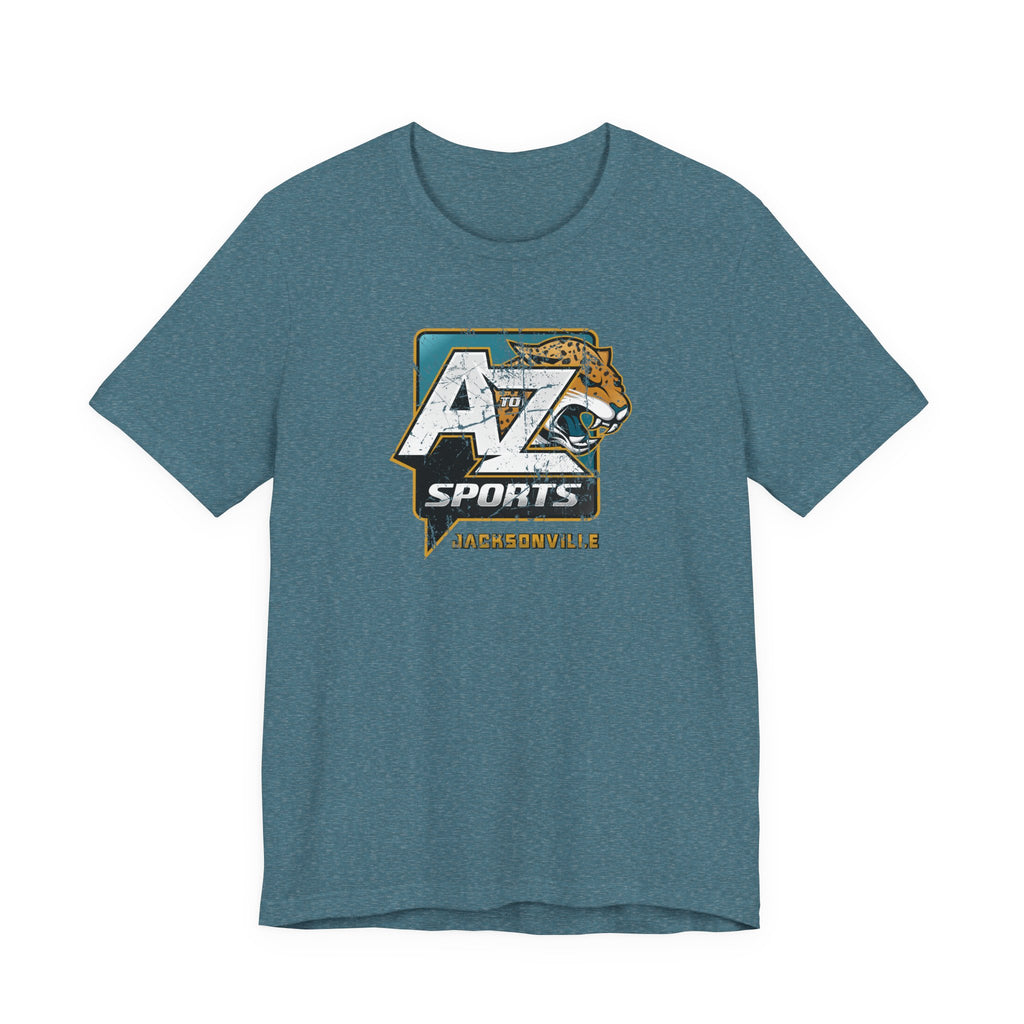 A to Z Sports Jaguars Distressed T-Shirt