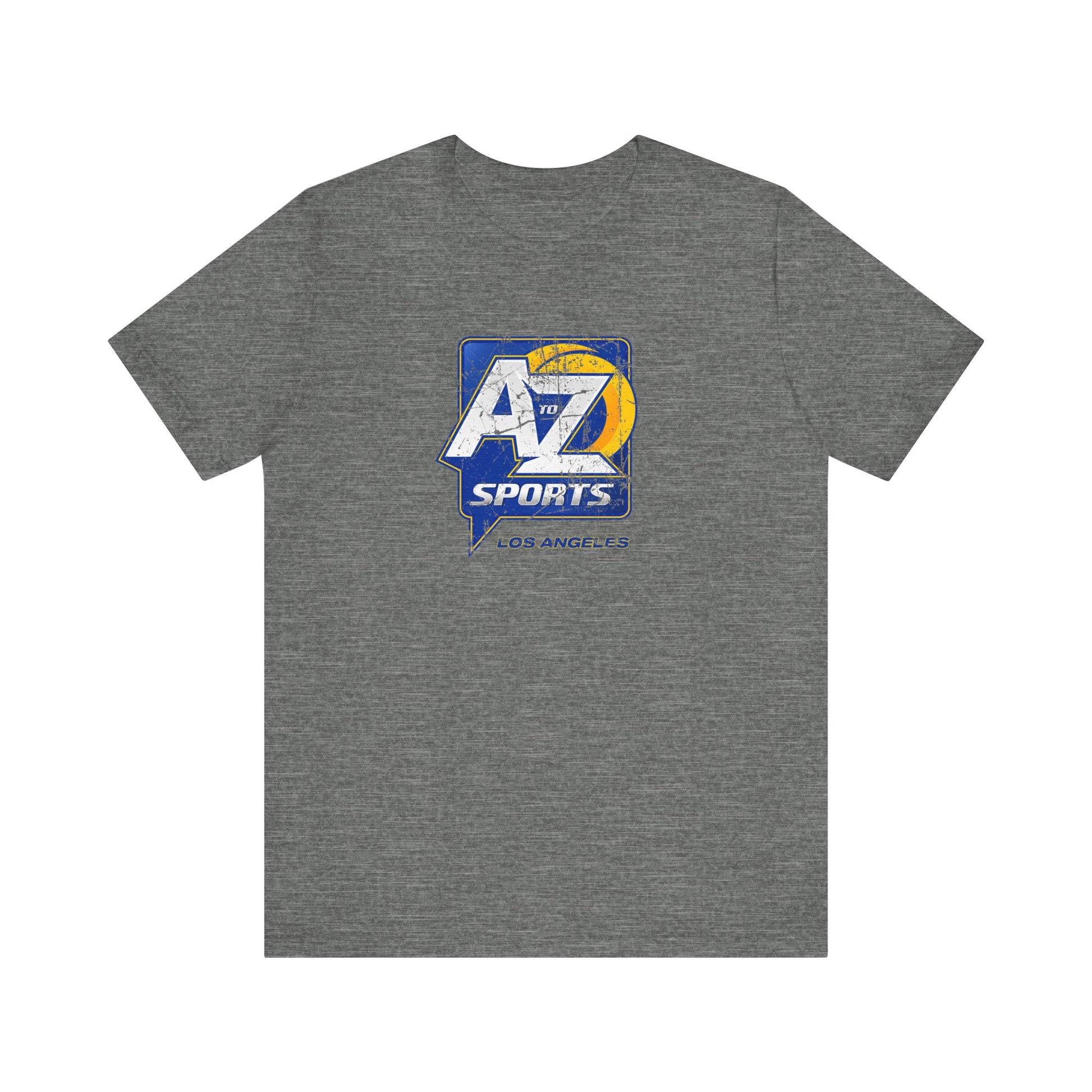 A to Z Sports Rams Distressed T-Shirt