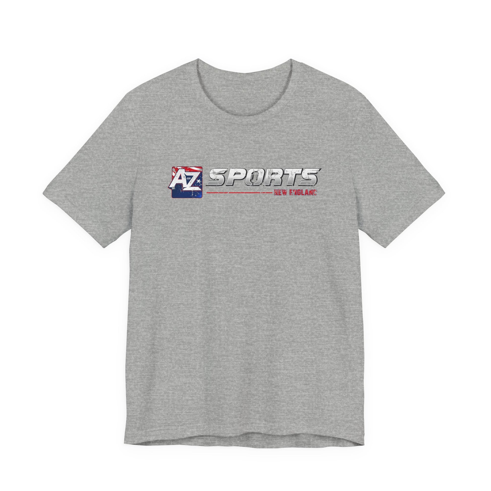 A to Z Sports Patriots Distressed Horizontal T-Shirt