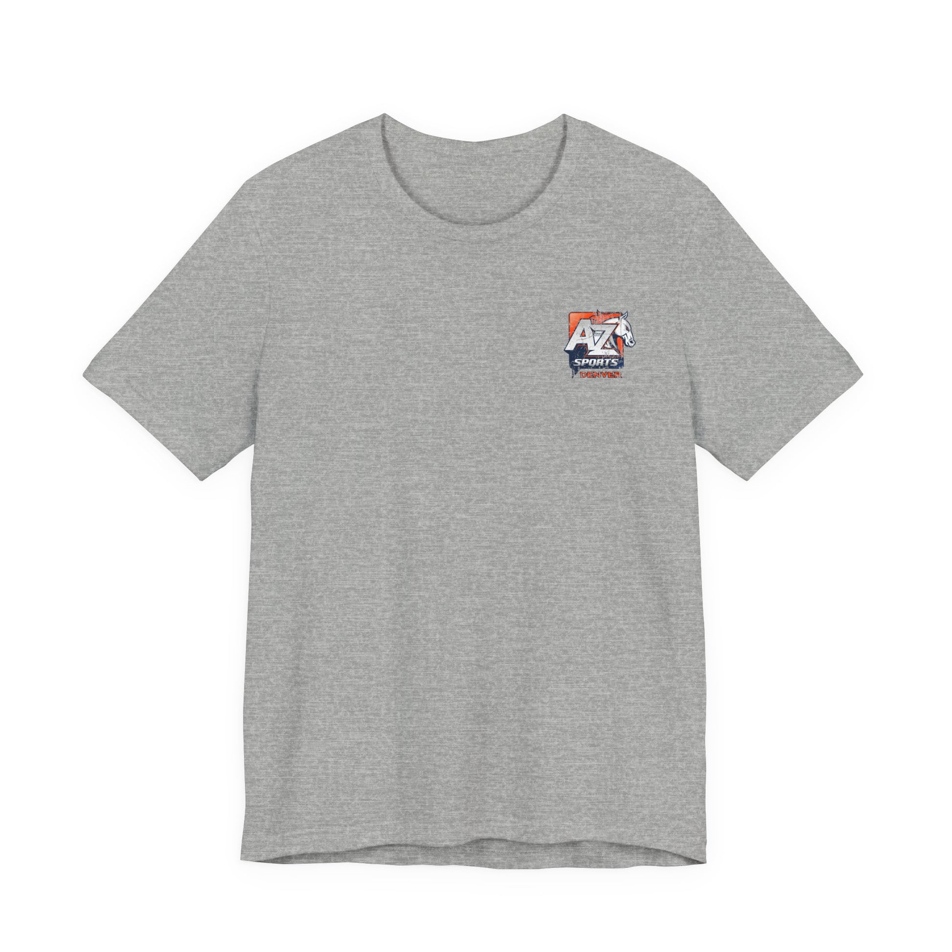 A to Z Sports Broncos Distressed Pocket T-Shirt
