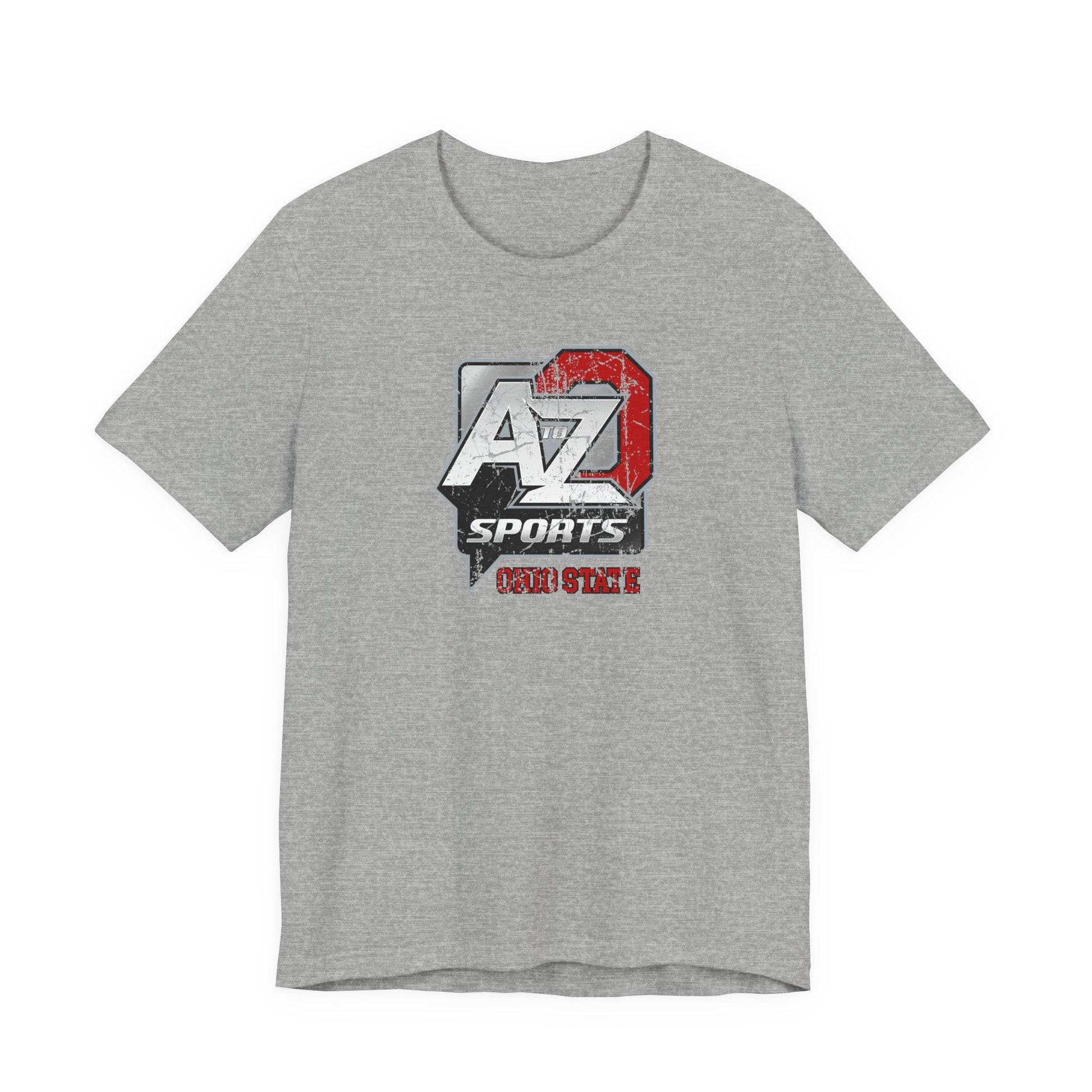 A to Z Sports Ohio State Distressed T-Shirt