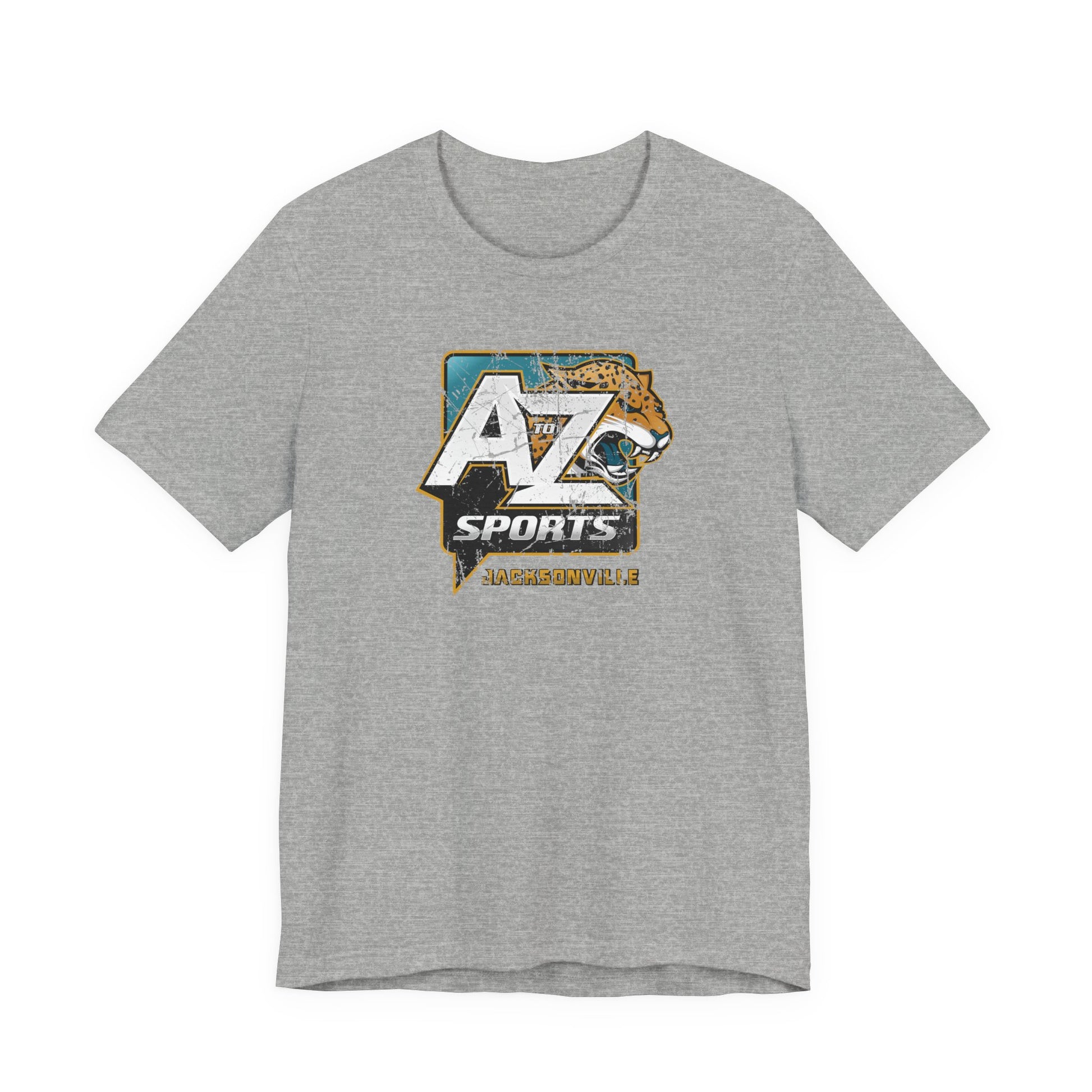 A to Z Sports Jaguars Distressed T-Shirt