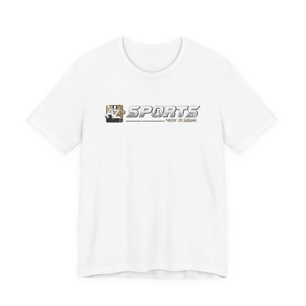 A to Z Sports Saints Distressed Horizontal T-Shirt