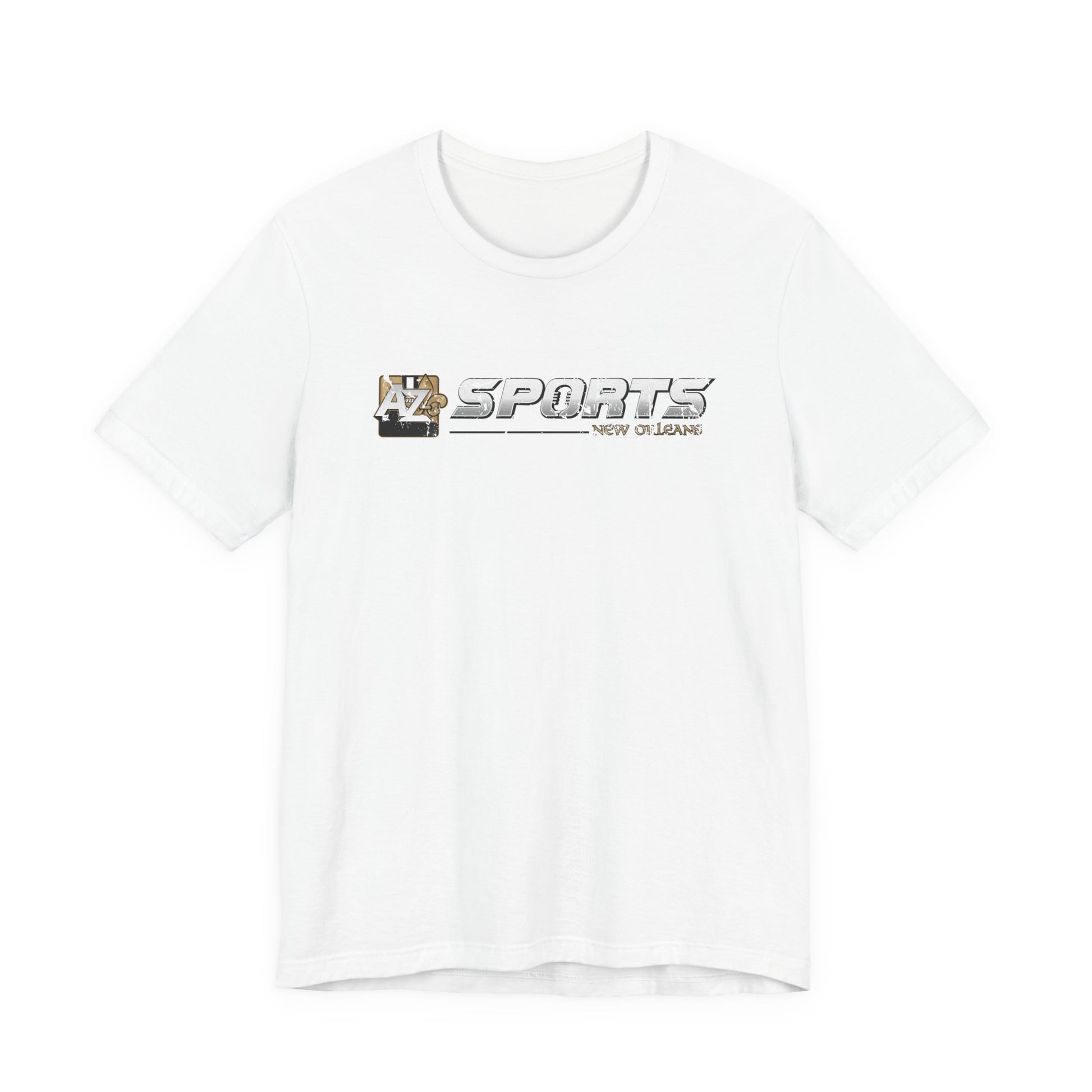 A to Z Sports Saints Distressed Horizontal T-Shirt