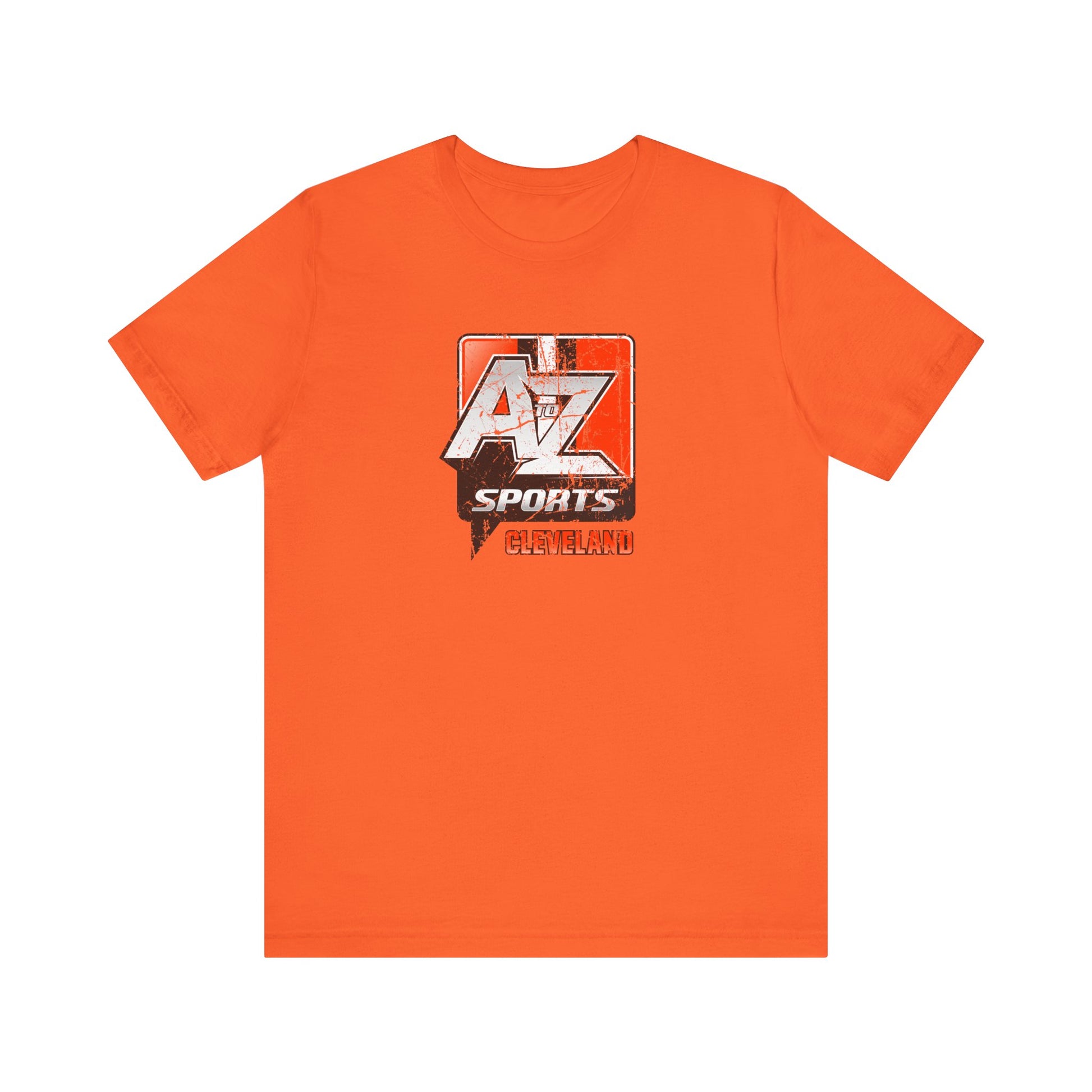 A to Z Sports Browns Distressed T-Shirt