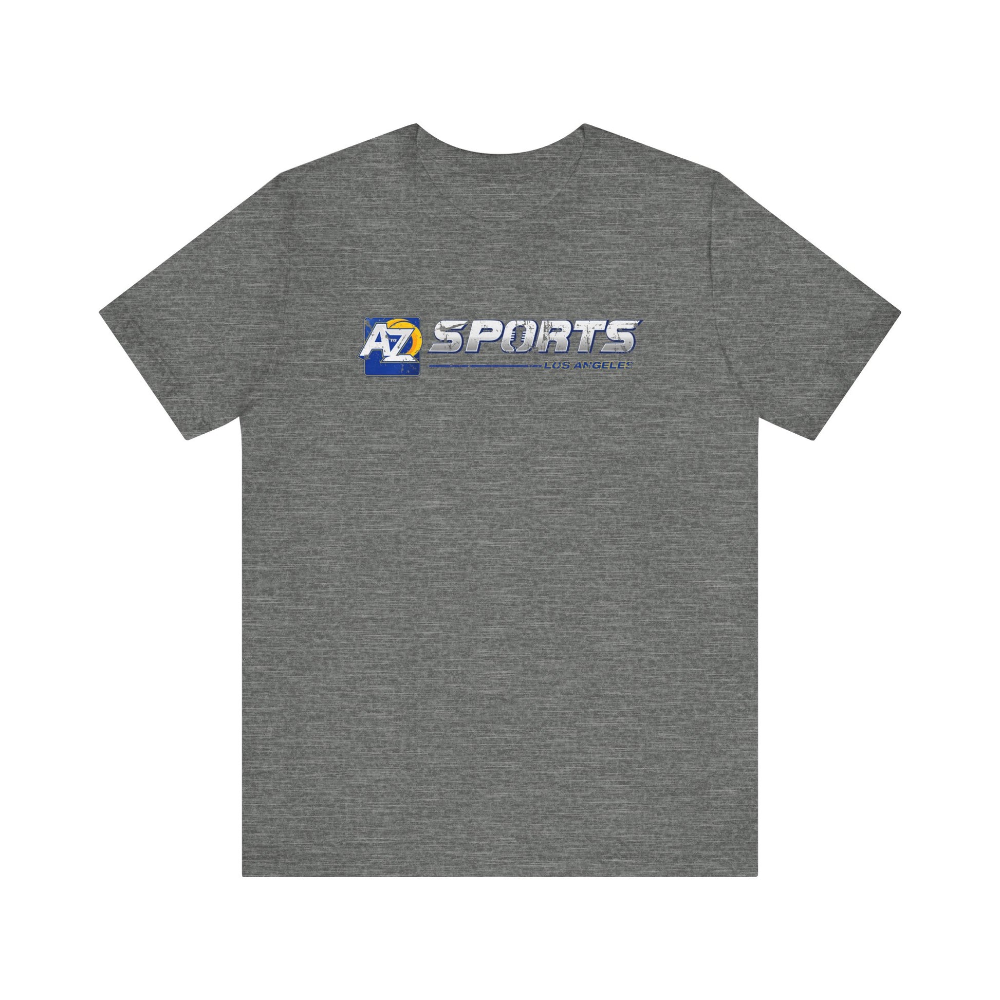 A to Z Sports Rams Distressed Horizontal T-Shirt