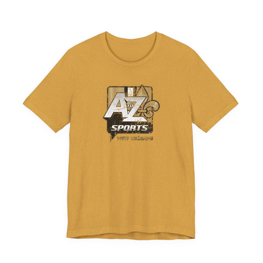 A to Z Sports Saints Distressed T-Shirt