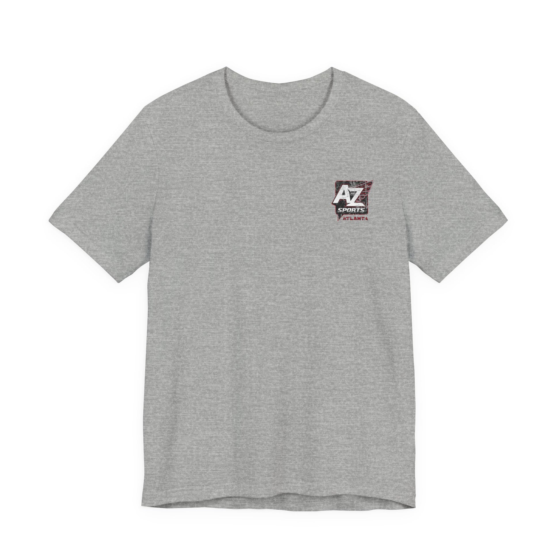 A to Z Sports Falcons Distressed Pocket T-Shirt