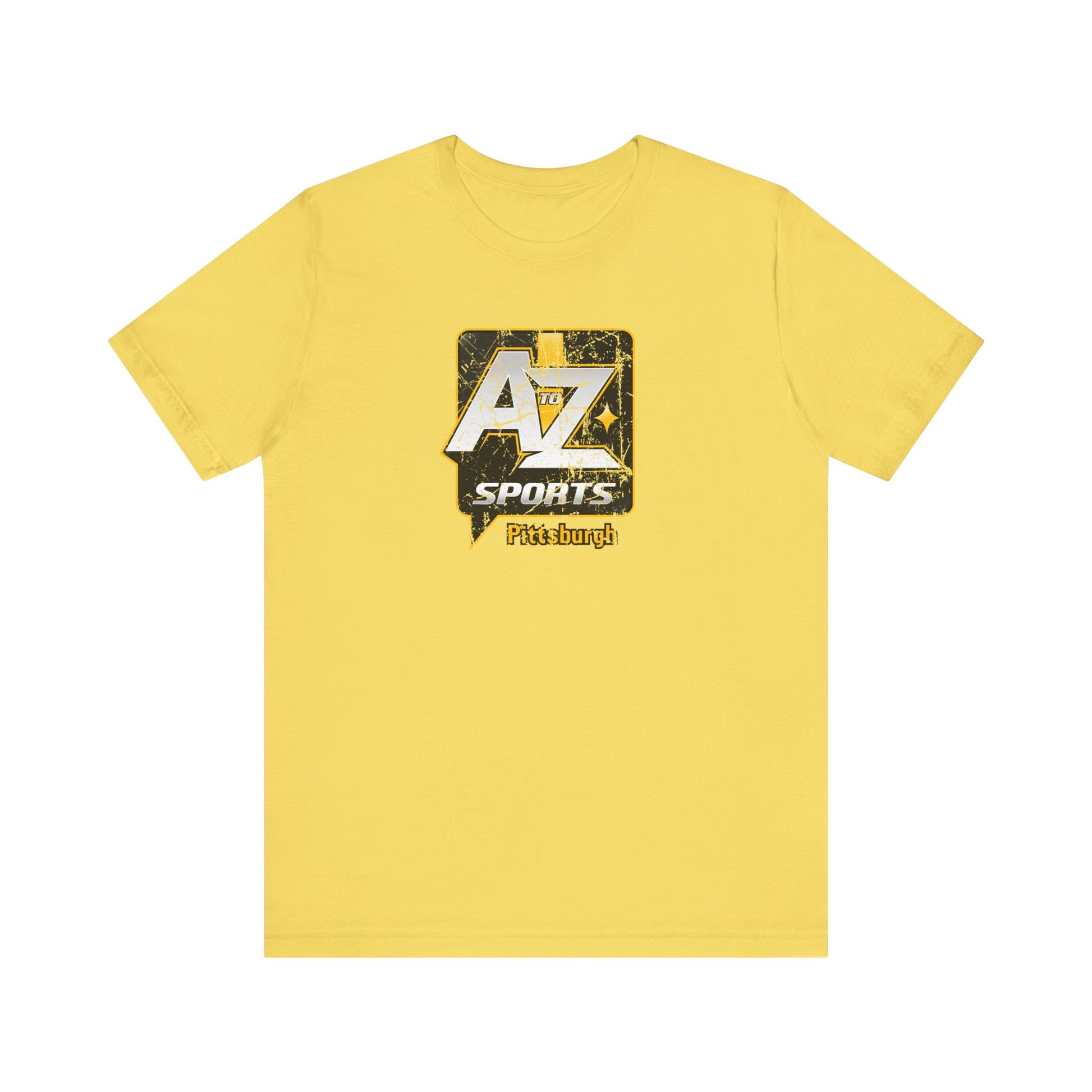 A to Z Sports Steelers Distressed T-Shirt