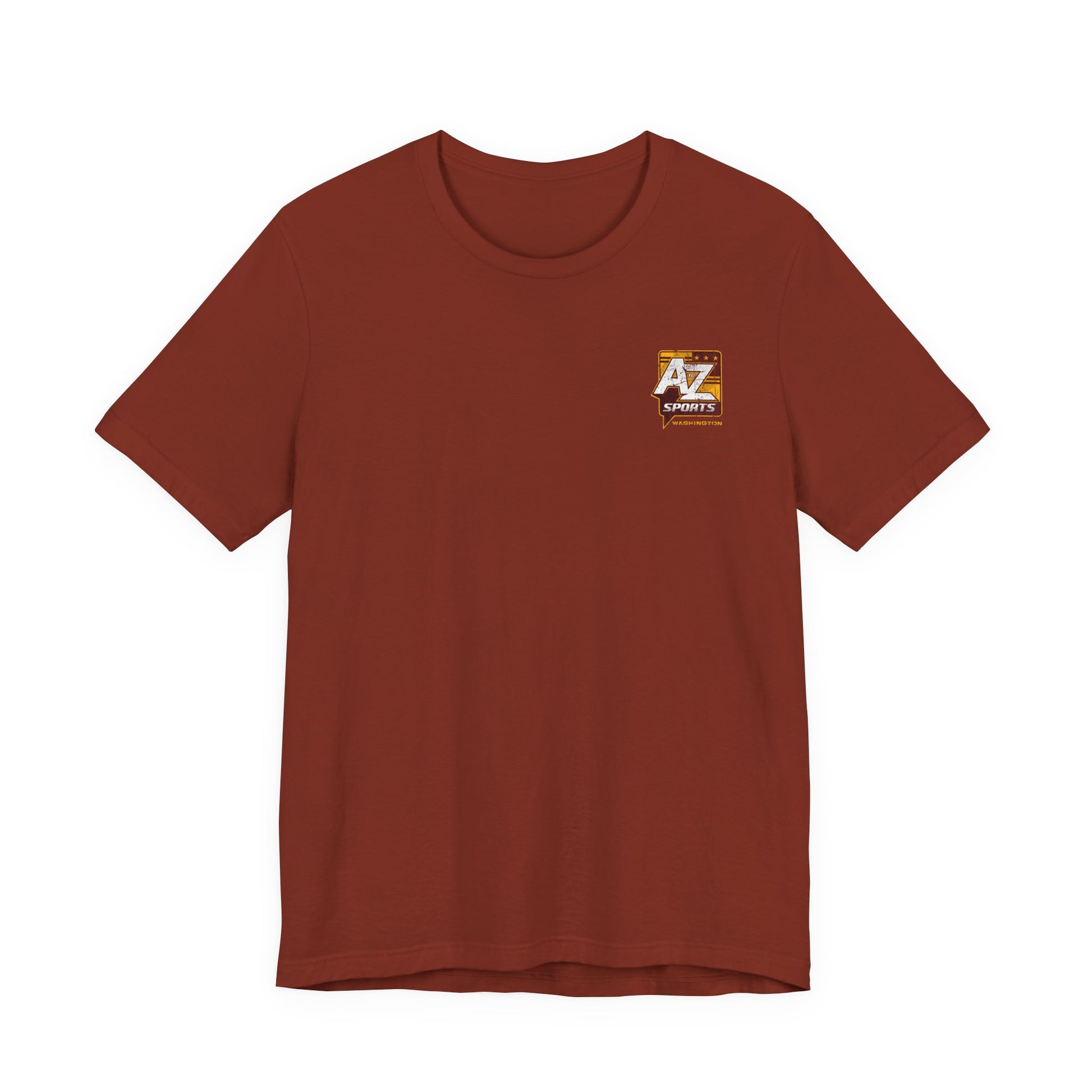 A to Z Sports Commanders Distressed Pocket T-Shirt