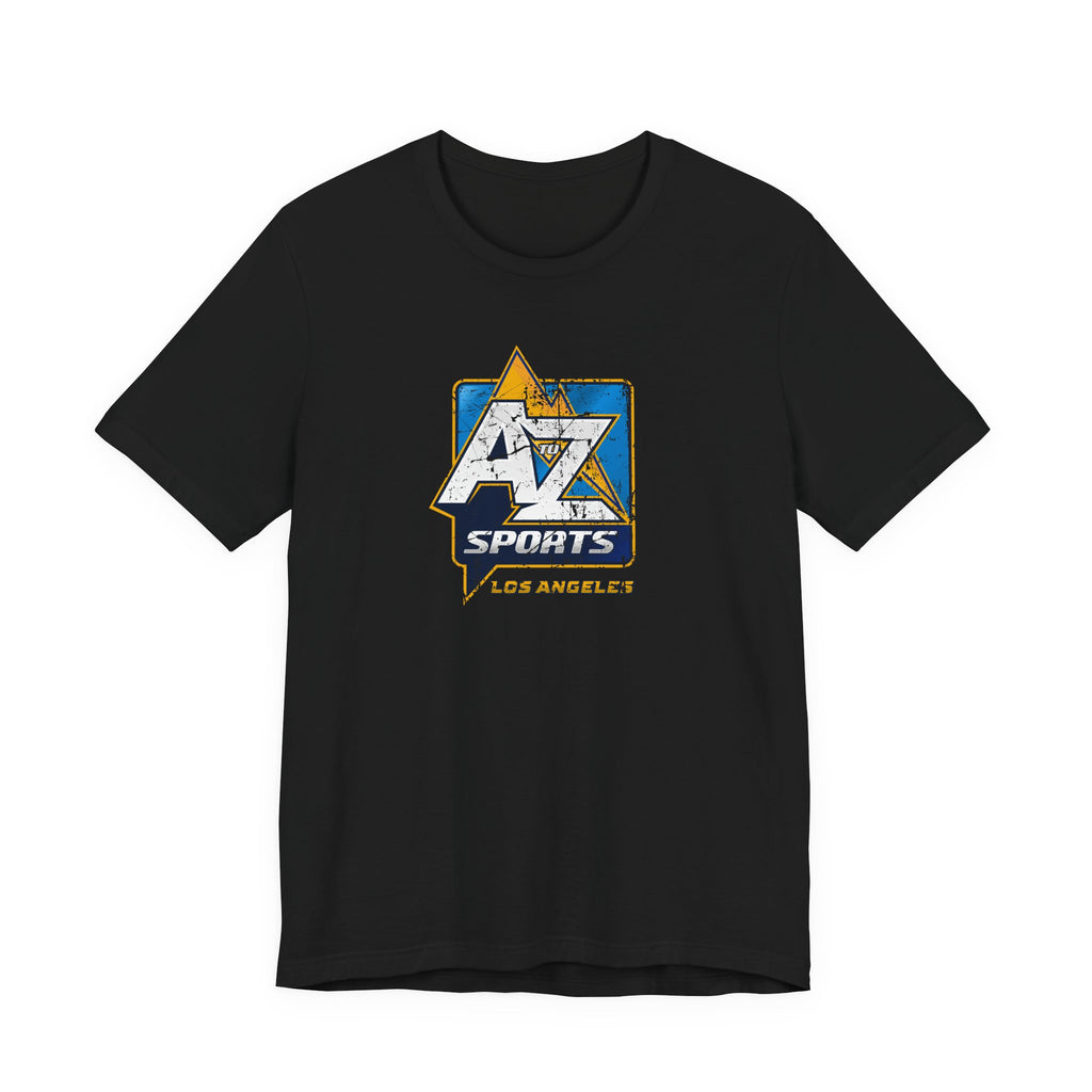 A to Z Sports Chargers Distressed T-Shirt