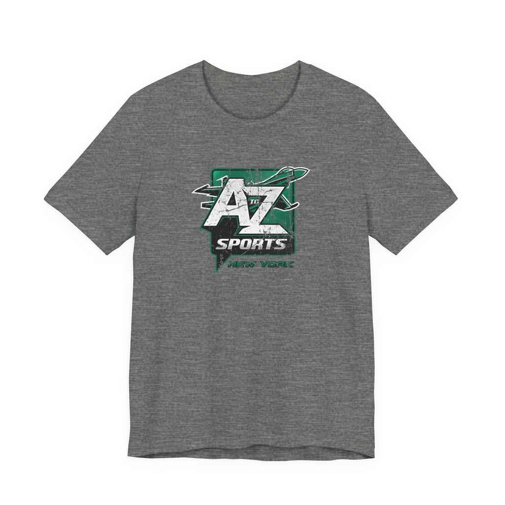 A to Z Sports Jets Distressed T-Shirt
