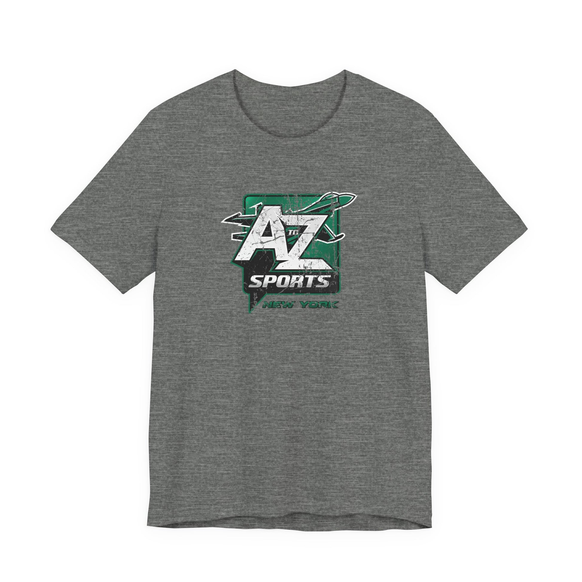 A to Z Sports Jets Distressed T-Shirt