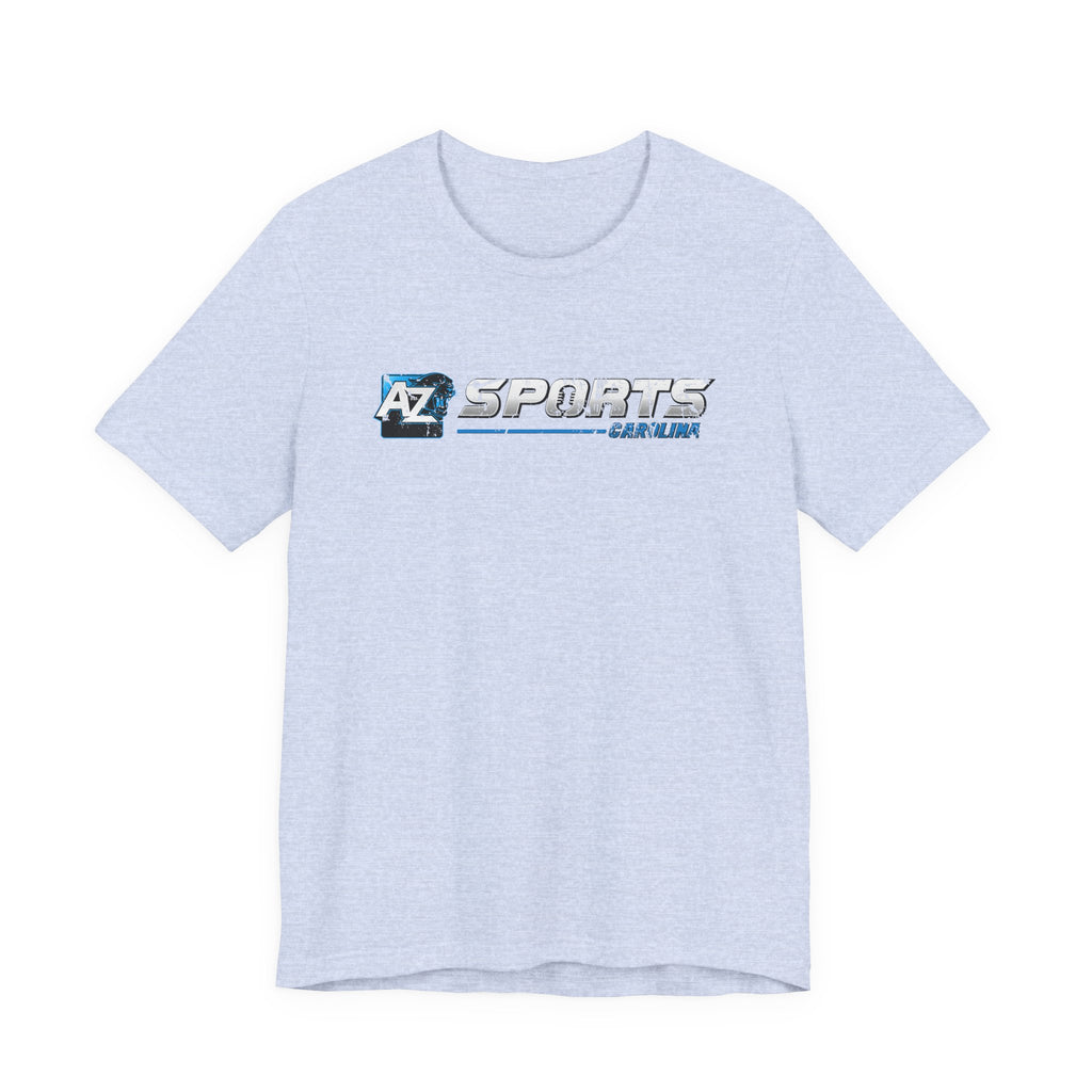 A to Z Sports Panthers Distressed Horizontal T-Shirt