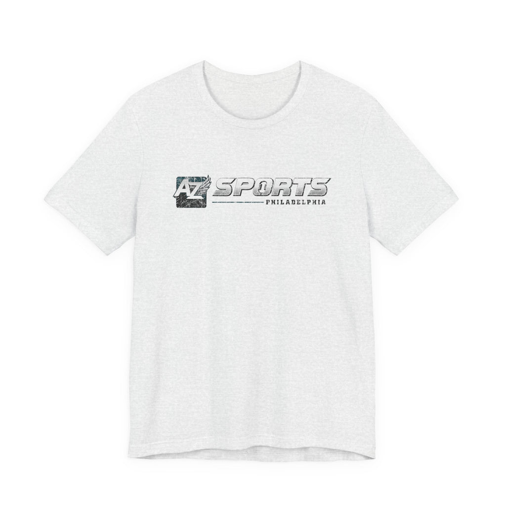 A to Z Sports Eagles Distressed Horizontal T-Shirt