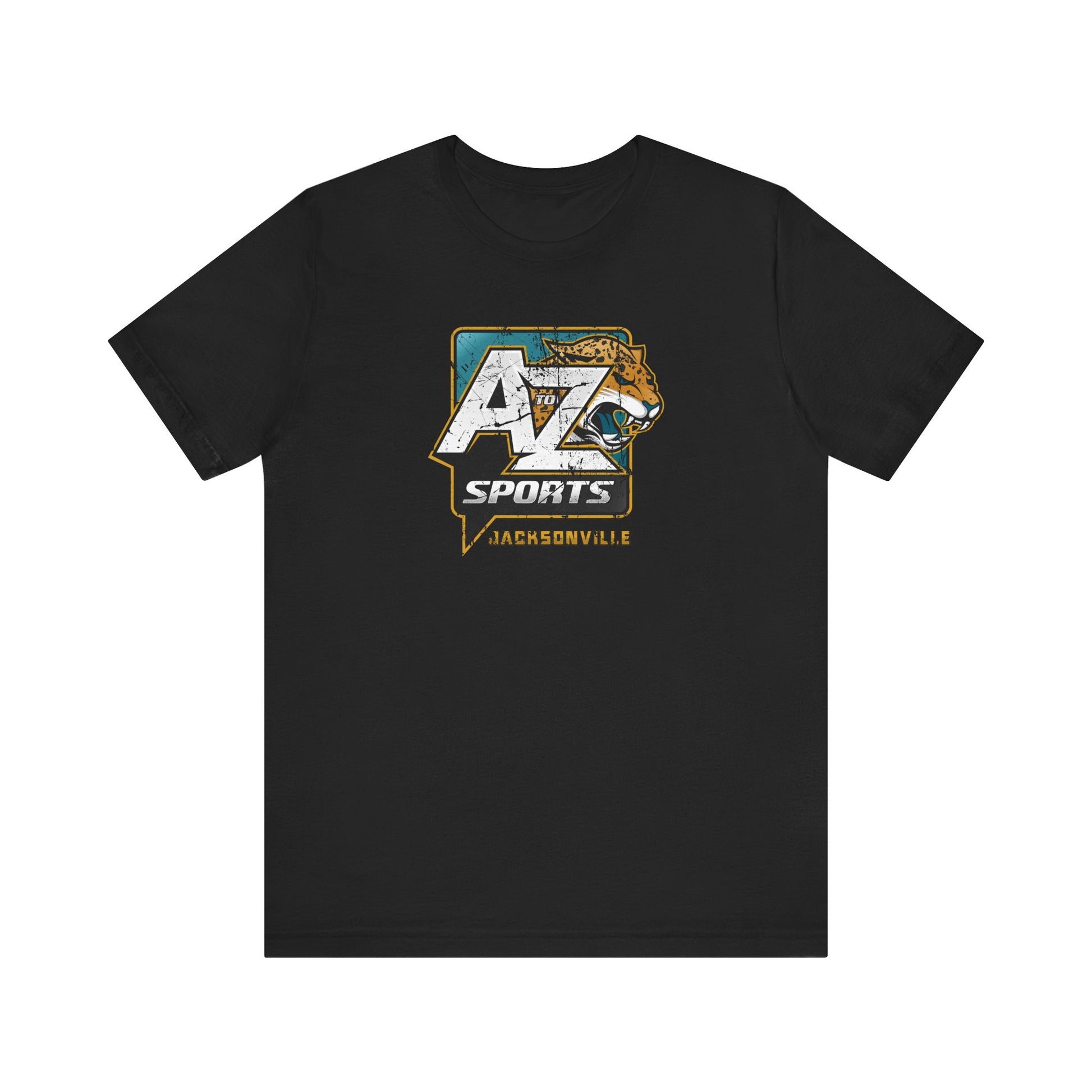 A to Z Sports Jaguars Distressed T-Shirt