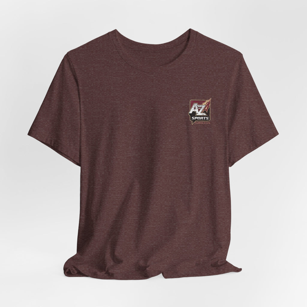 A to Z Sports Florida State Distressed Pocket T-Shirt