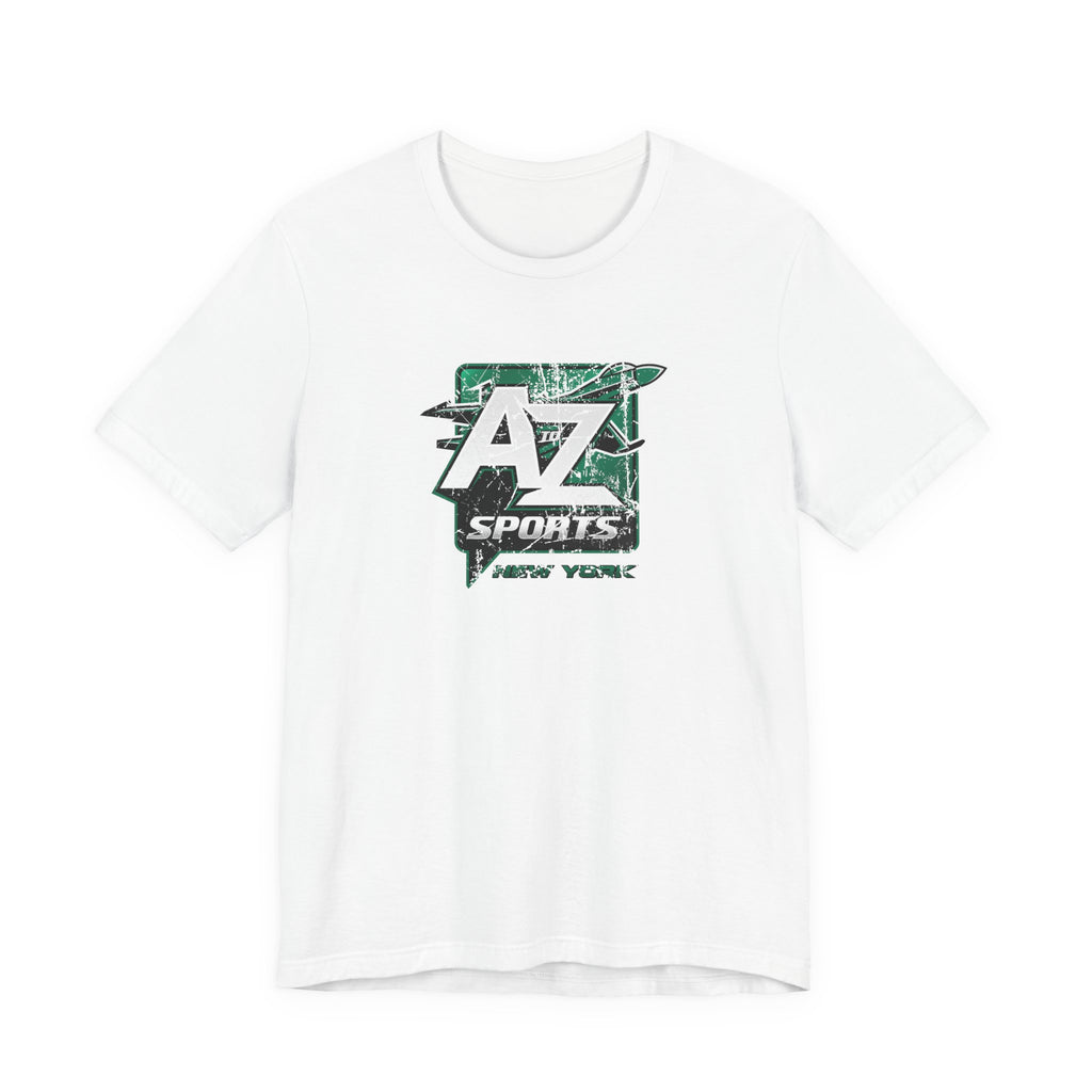 A to Z Sports Jets Distressed T-Shirt