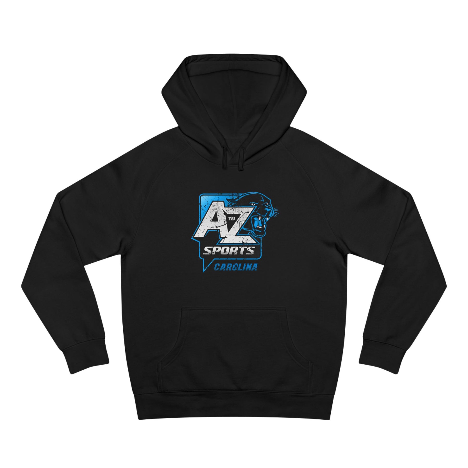 A to Z Sports Panthers Distressed Hoodie