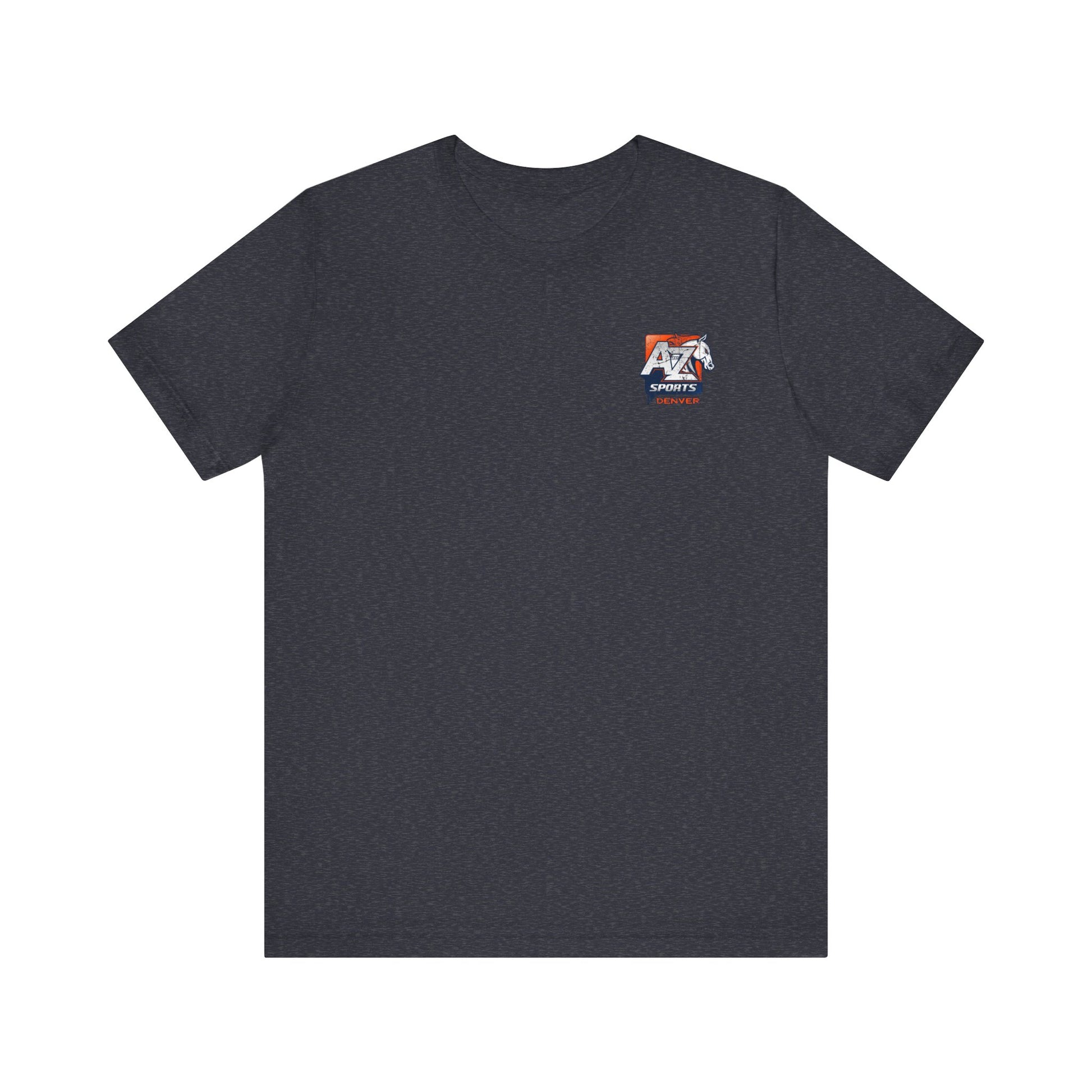 A to Z Sports Broncos Distressed Pocket T-Shirt