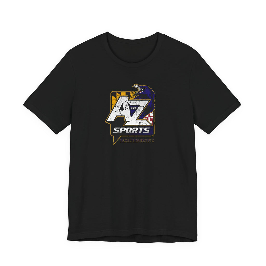 A to Z Sports Ravens Distressed T-Shirt