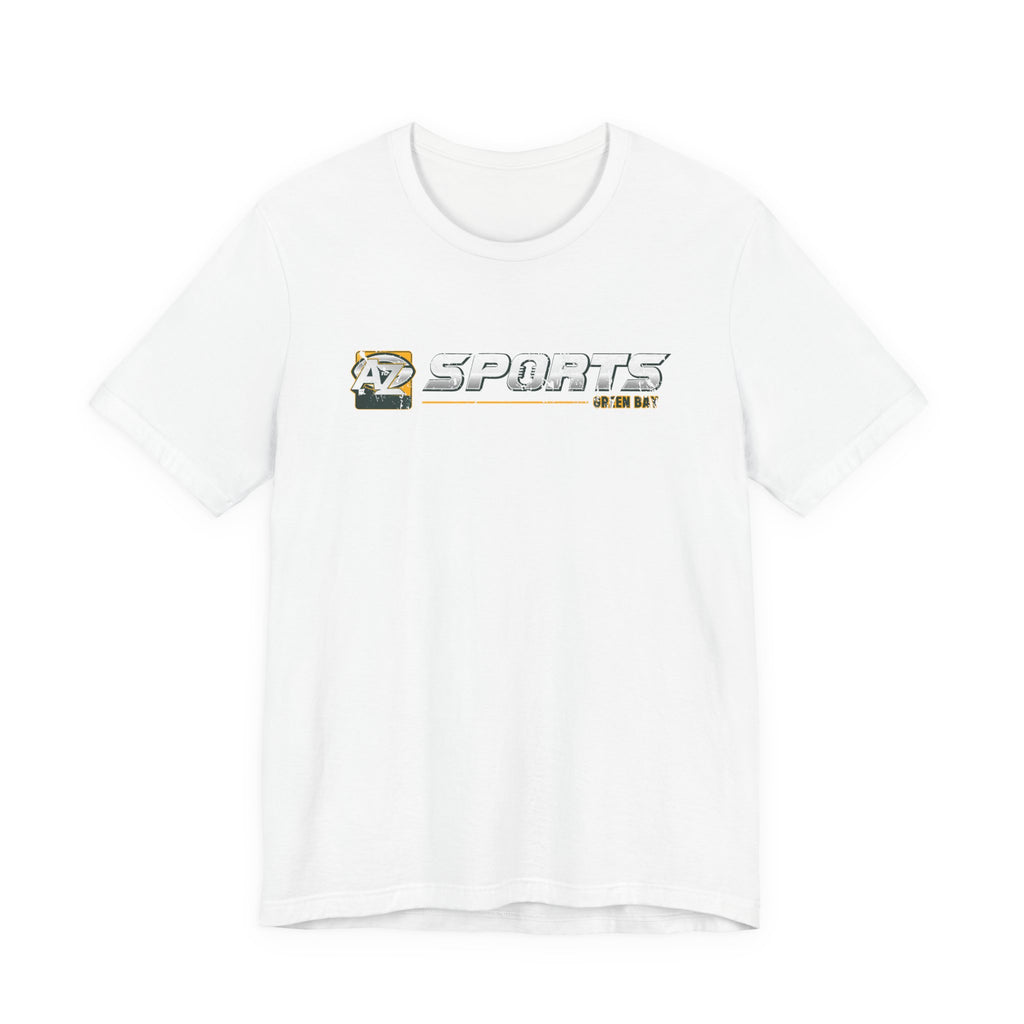 A to Z Sports Packers Distressed Horizontal T-Shirt