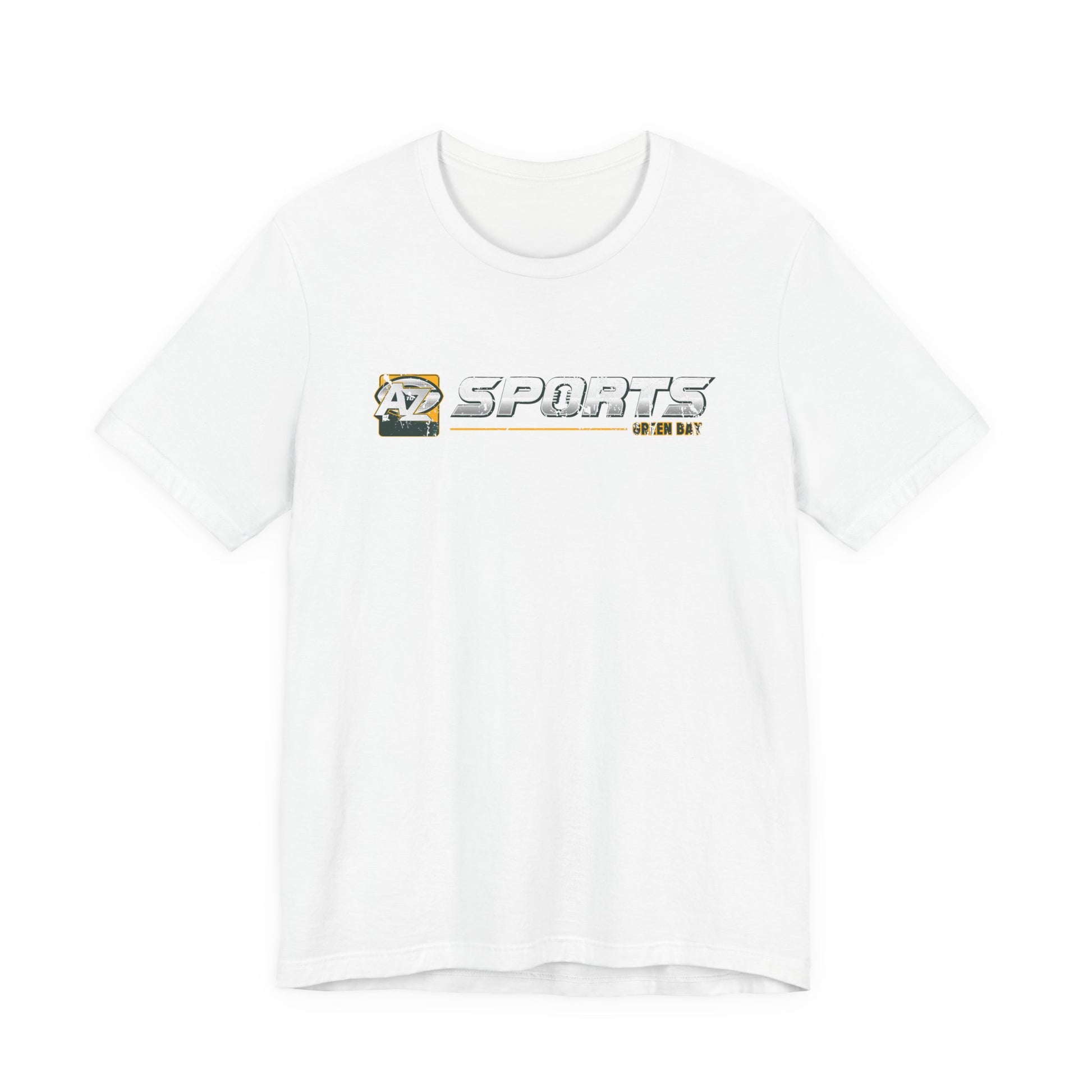 A to Z Sports Packers Distressed Horizontal T-Shirt
