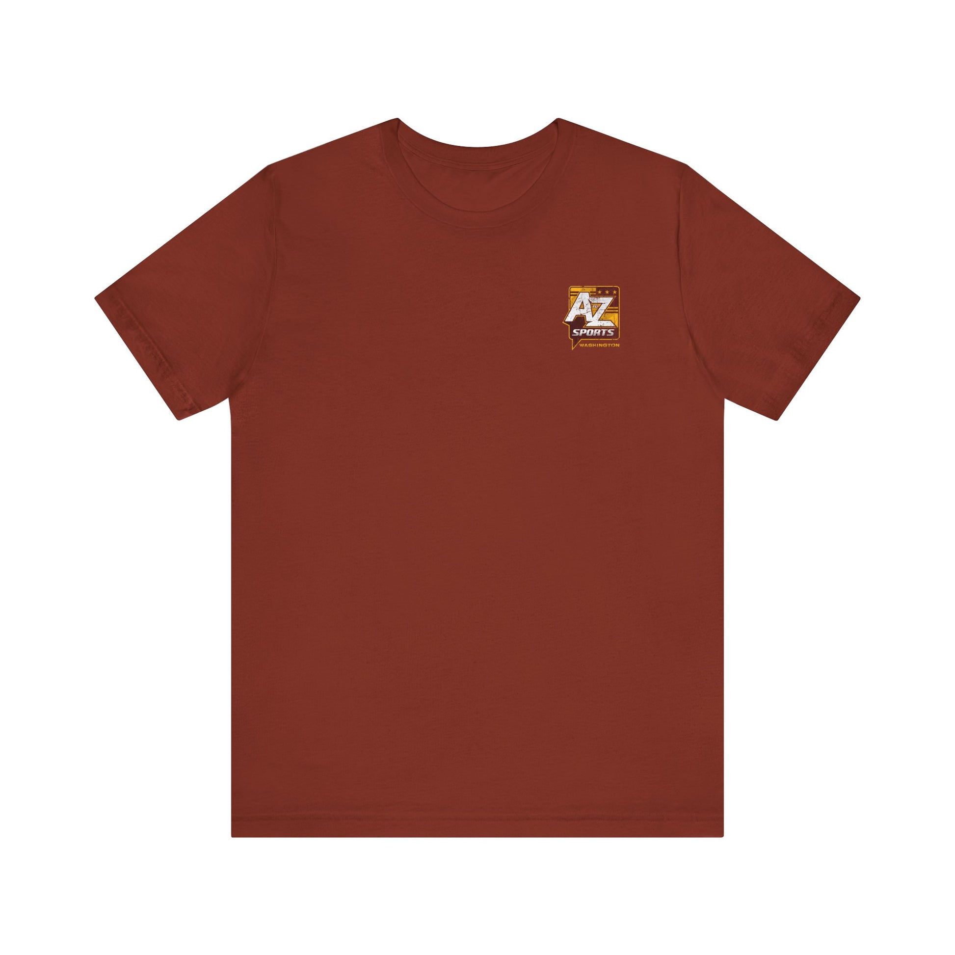 A to Z Sports Commanders Distressed Pocket T-Shirt