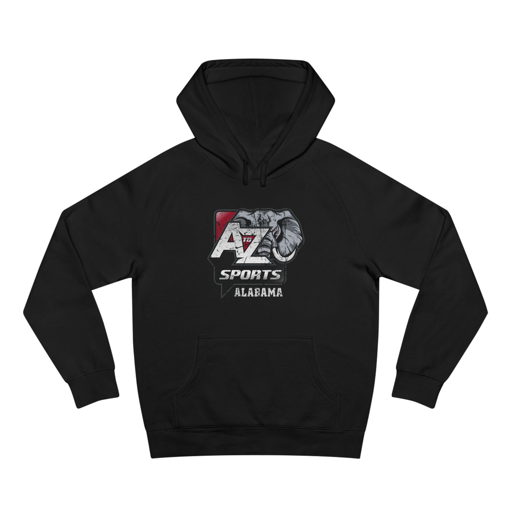 A to Z Sports Alabama Distressed Hoodie