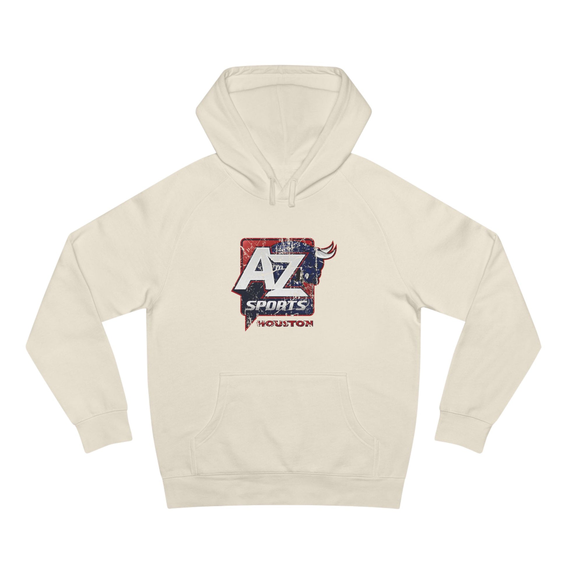 A to Z Sports Texans Distressed Hoodie