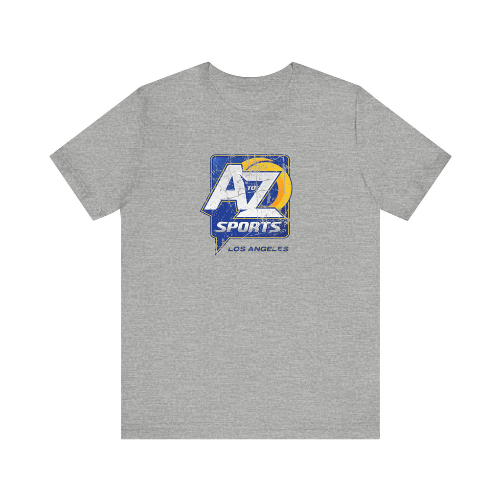 A to Z Sports Rams Distressed T-Shirt