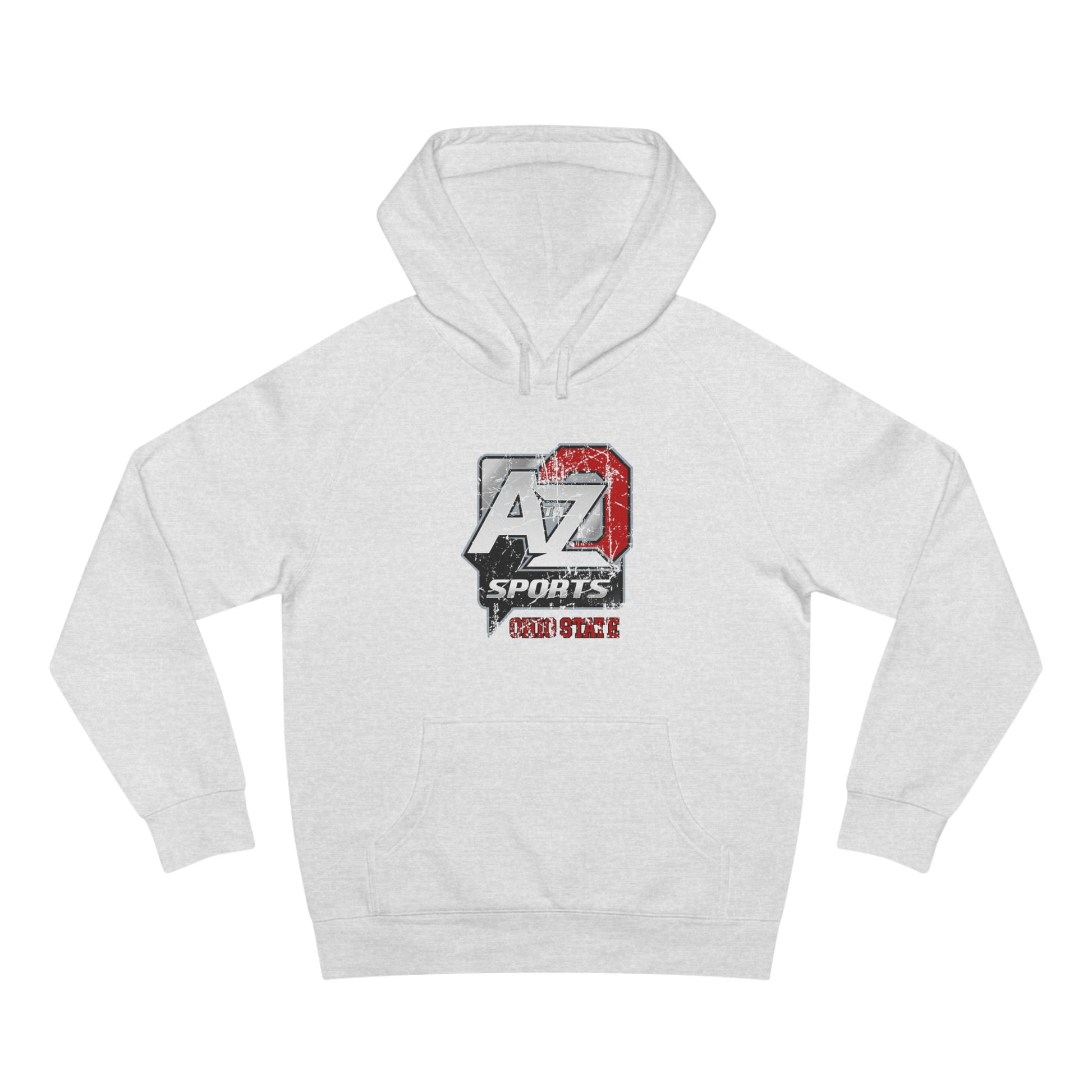 A to Z Sports Ohio State Distressed Hoodie