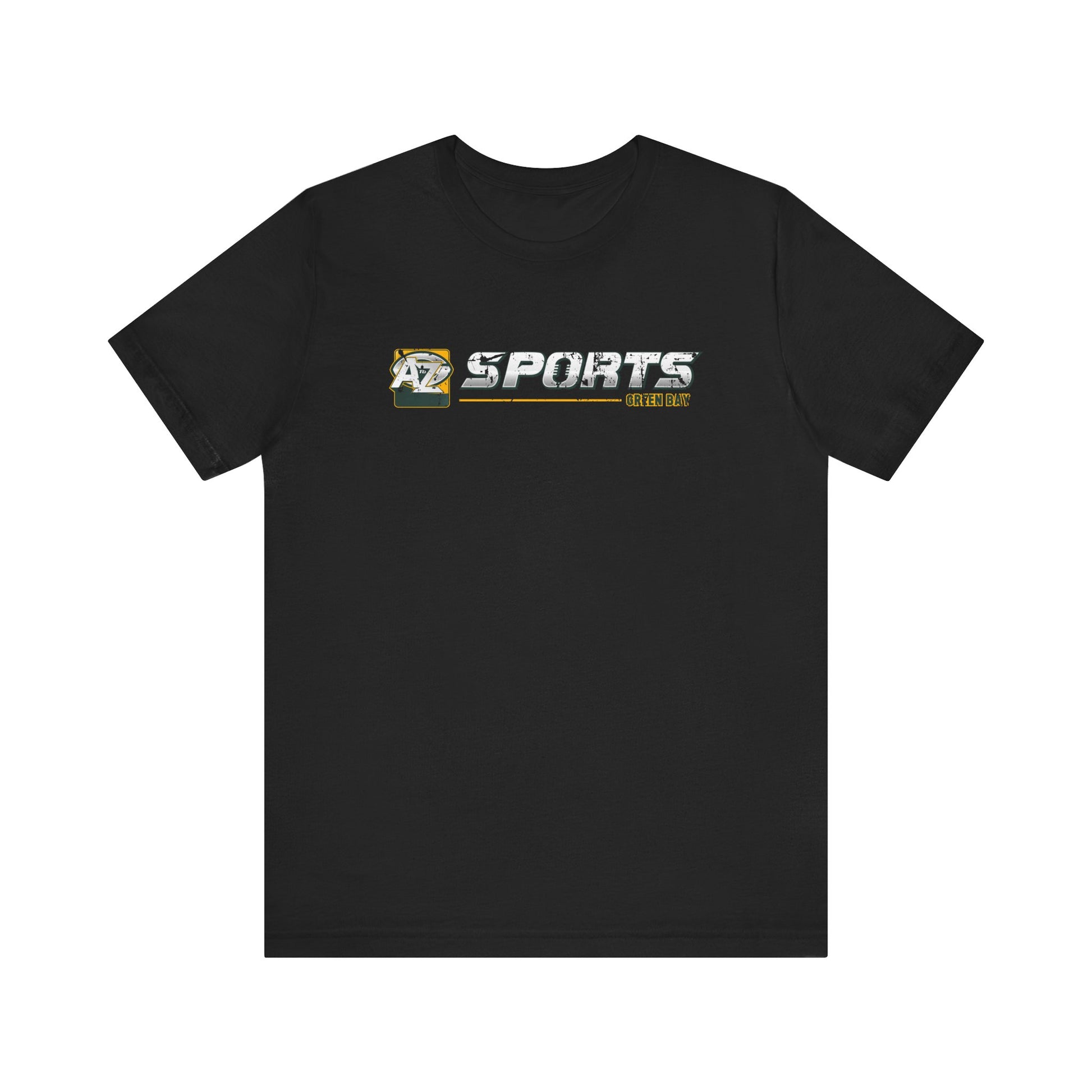 A to Z Sports Packers Distressed Horizontal T-Shirt