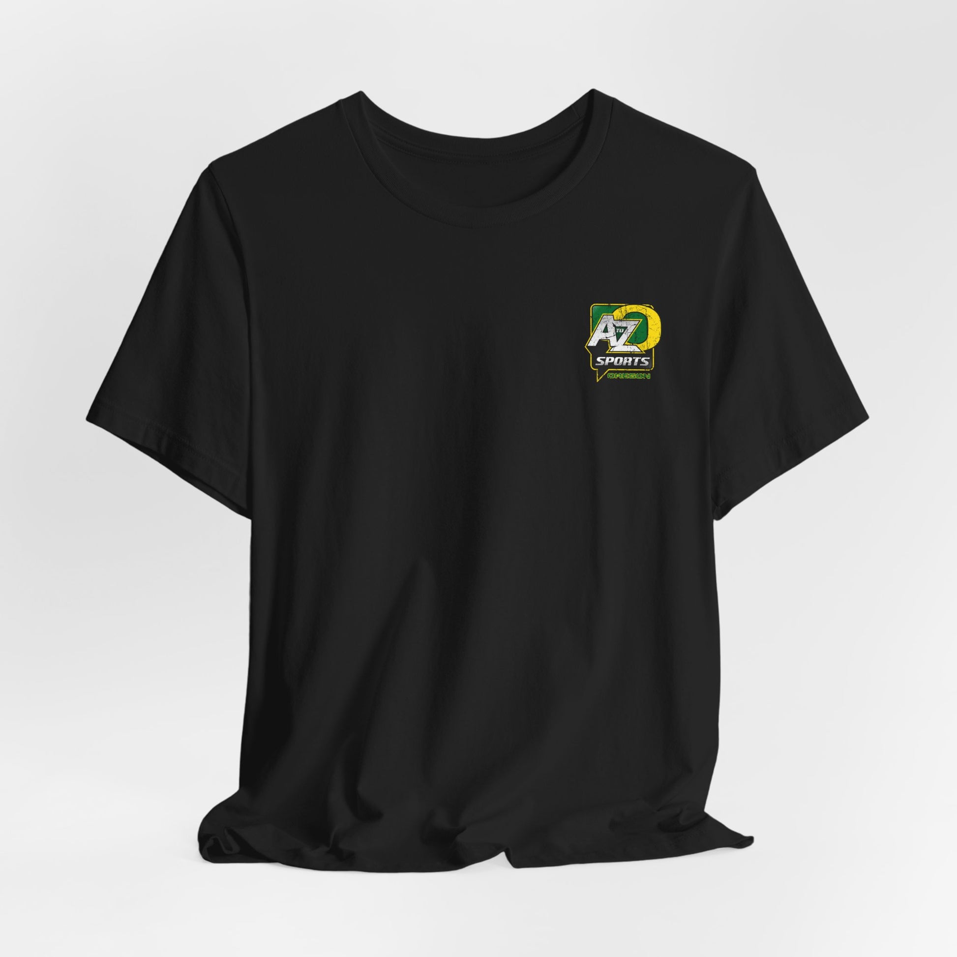 A to Z Sports Oregon Distressed Pocket T-Shirt