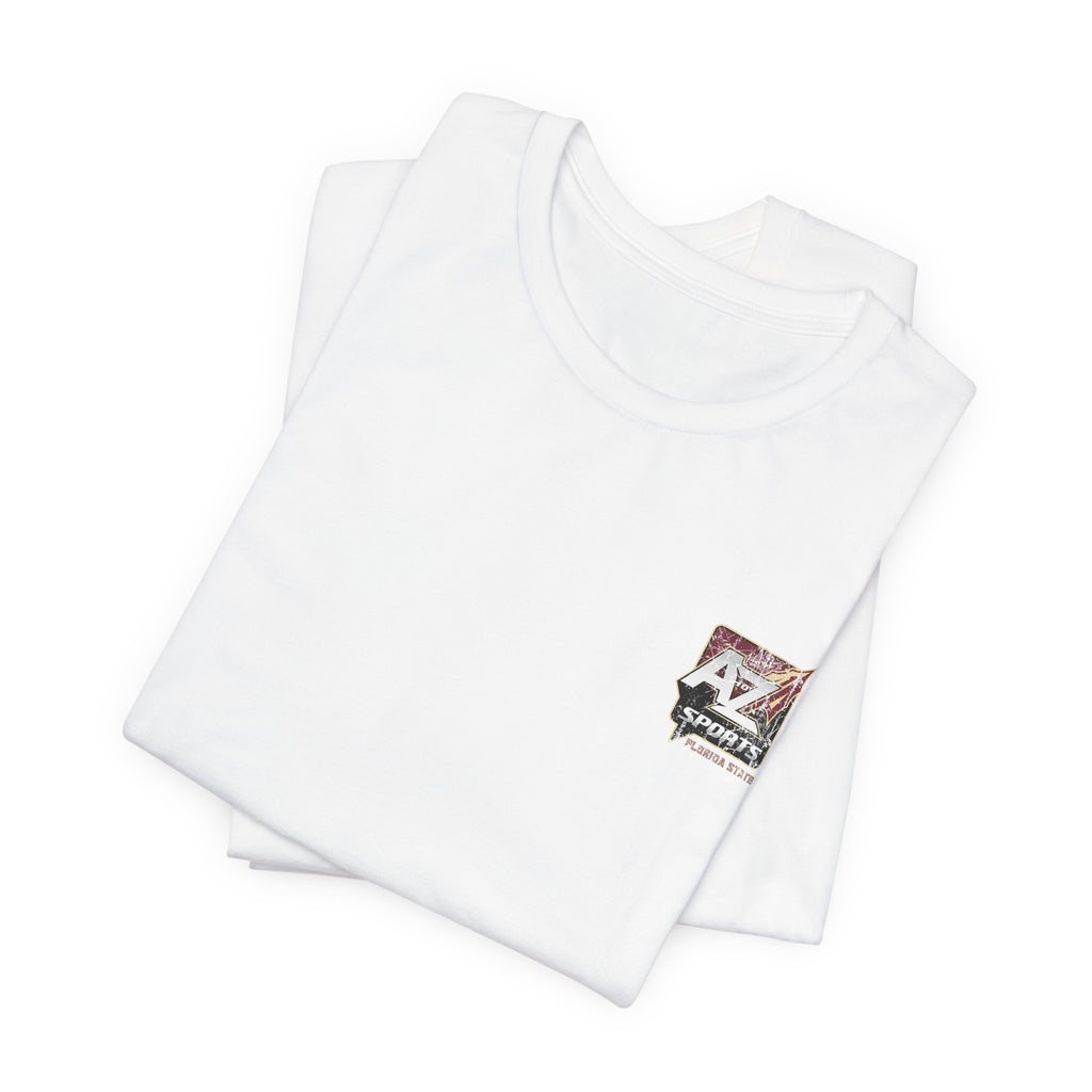 A to Z Sports Florida State Distressed Pocket T-Shirt