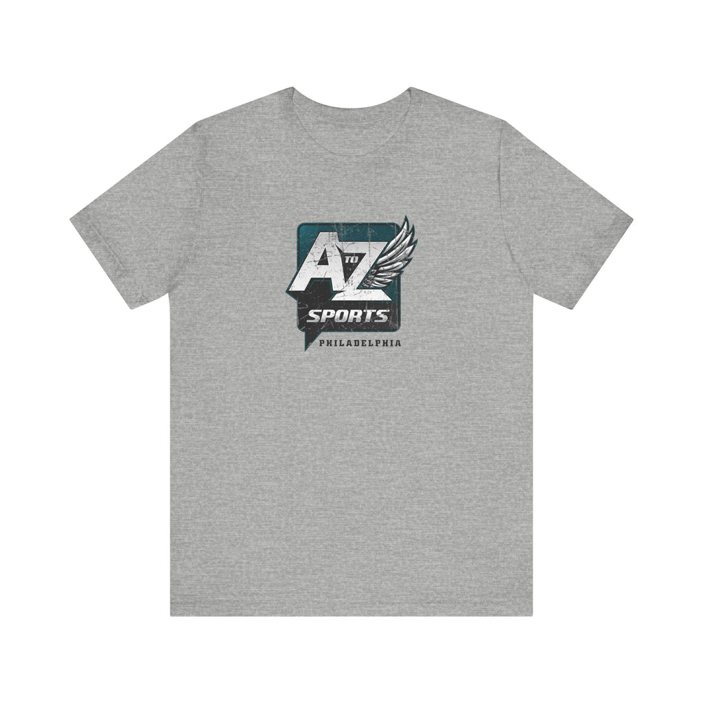 A to Z Sports Eagles Distressed T-Shirt
