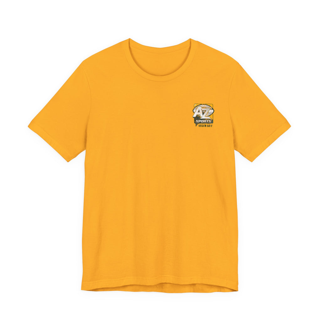 A to Z Sports Packers Distressed Pocket T-Shirt