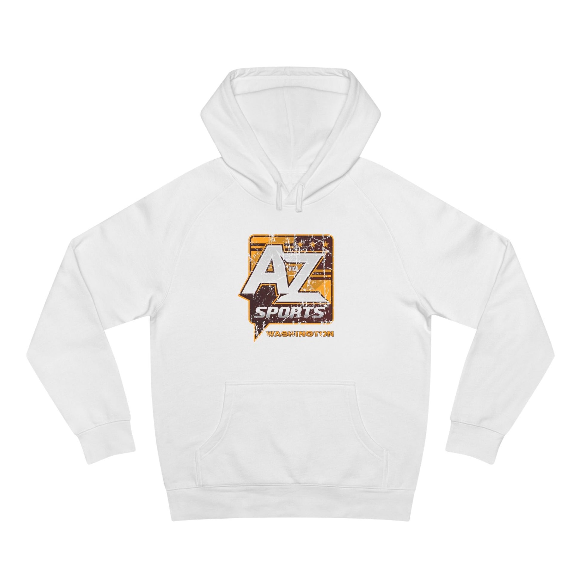 A to Z Sports Commanders Distressed Hoodie