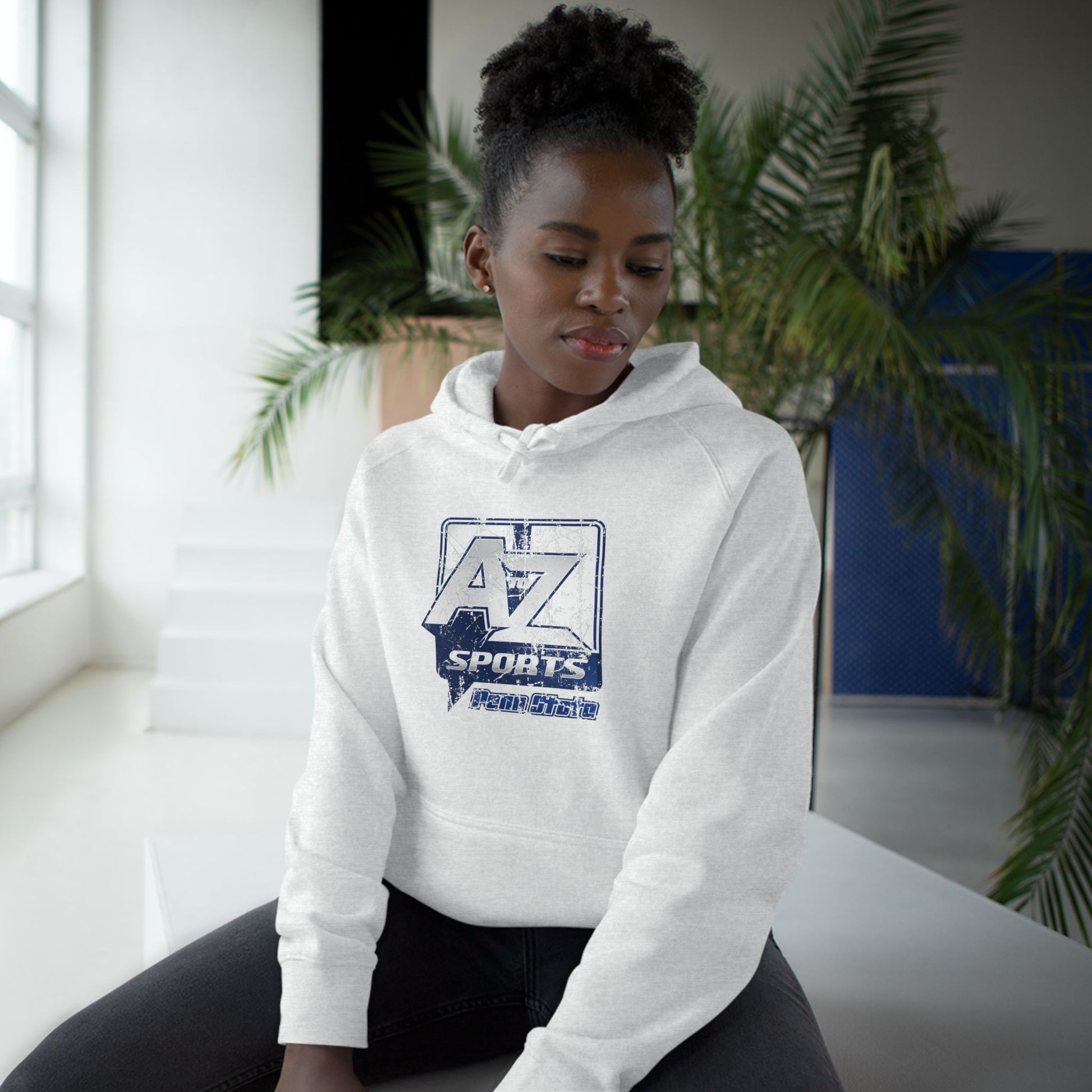 A to Z Sports Penn State Distressed Hoodie