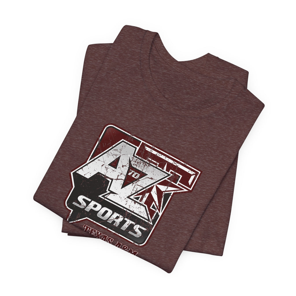 A to Z Sports Texas A&M Distressed T-Shirt