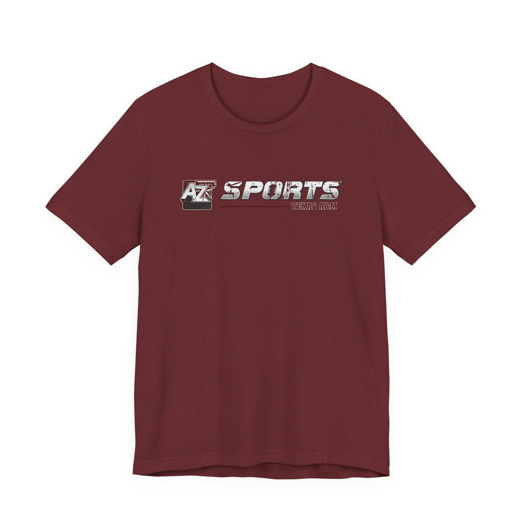 A to Z Sports Texas A&M Distressed Horizontal T-Shirt