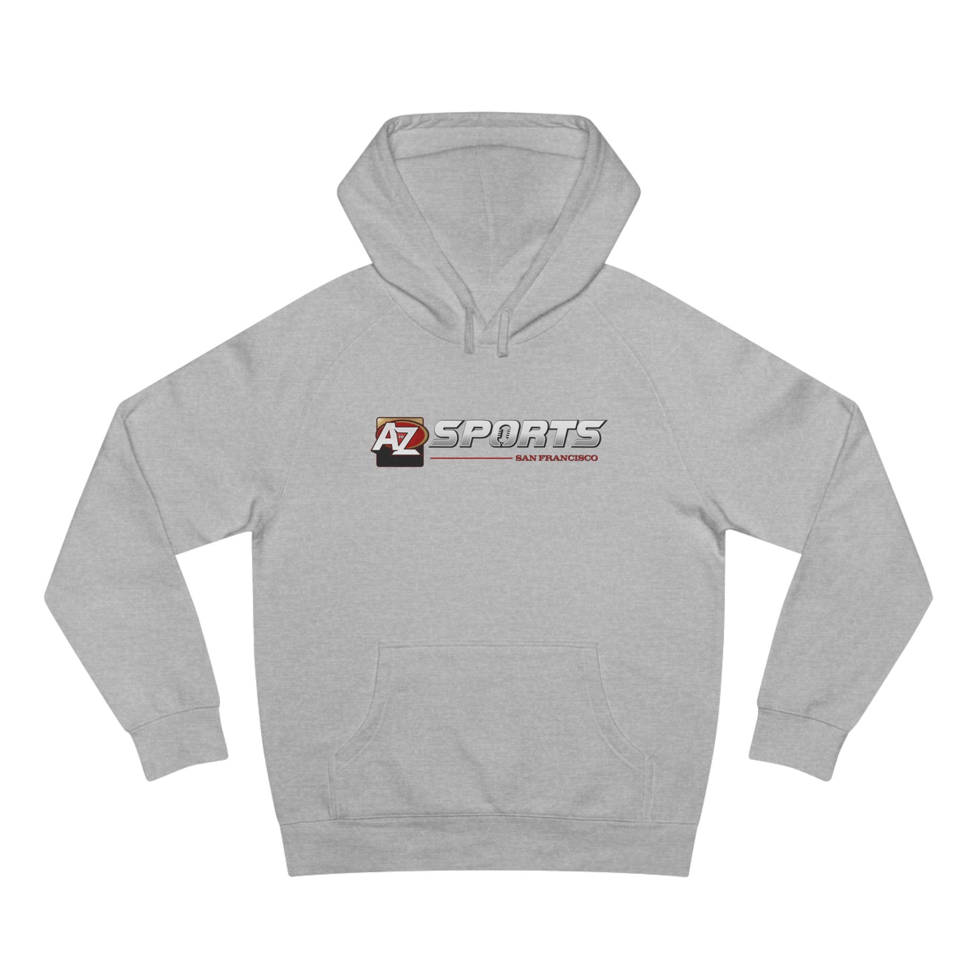 A to Z Sports 49ers Distressed Hoodie