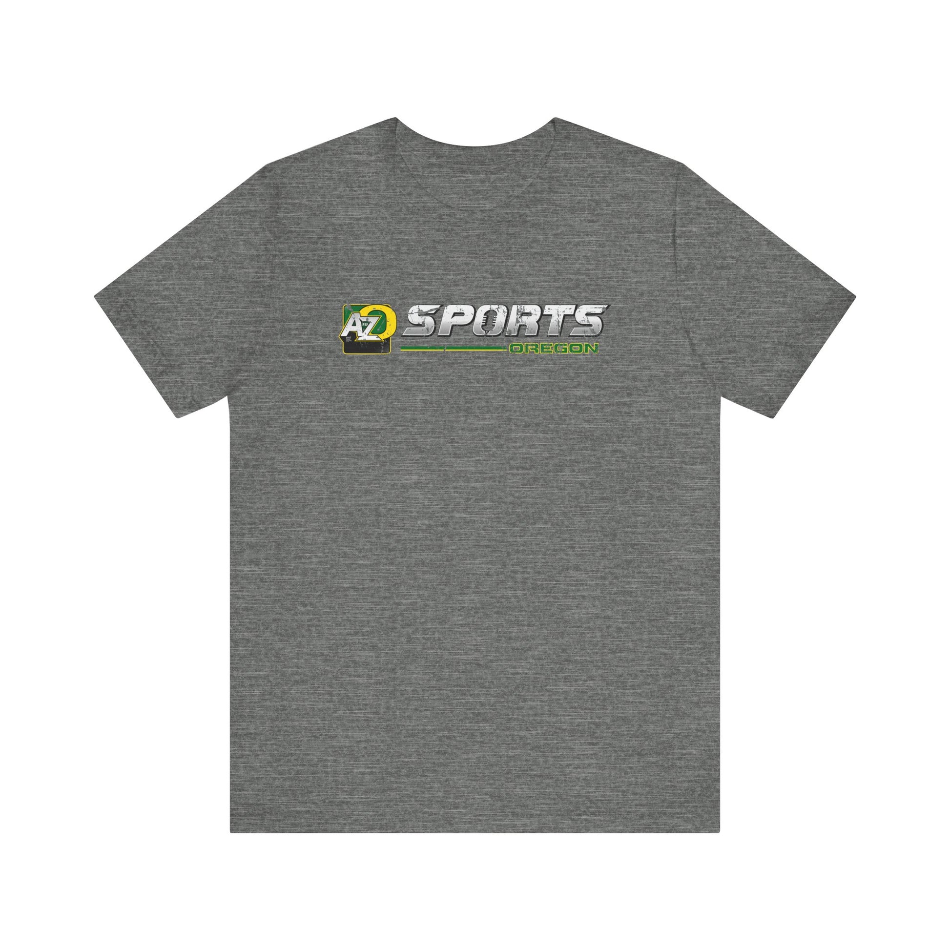 A to Z Sports Oregon Distressed Horizontal T-Shirt