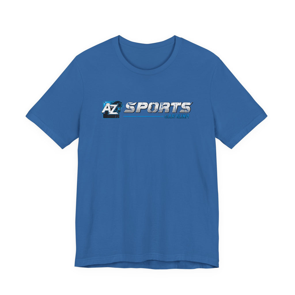 A to Z Sports Panthers Distressed Horizontal T-Shirt