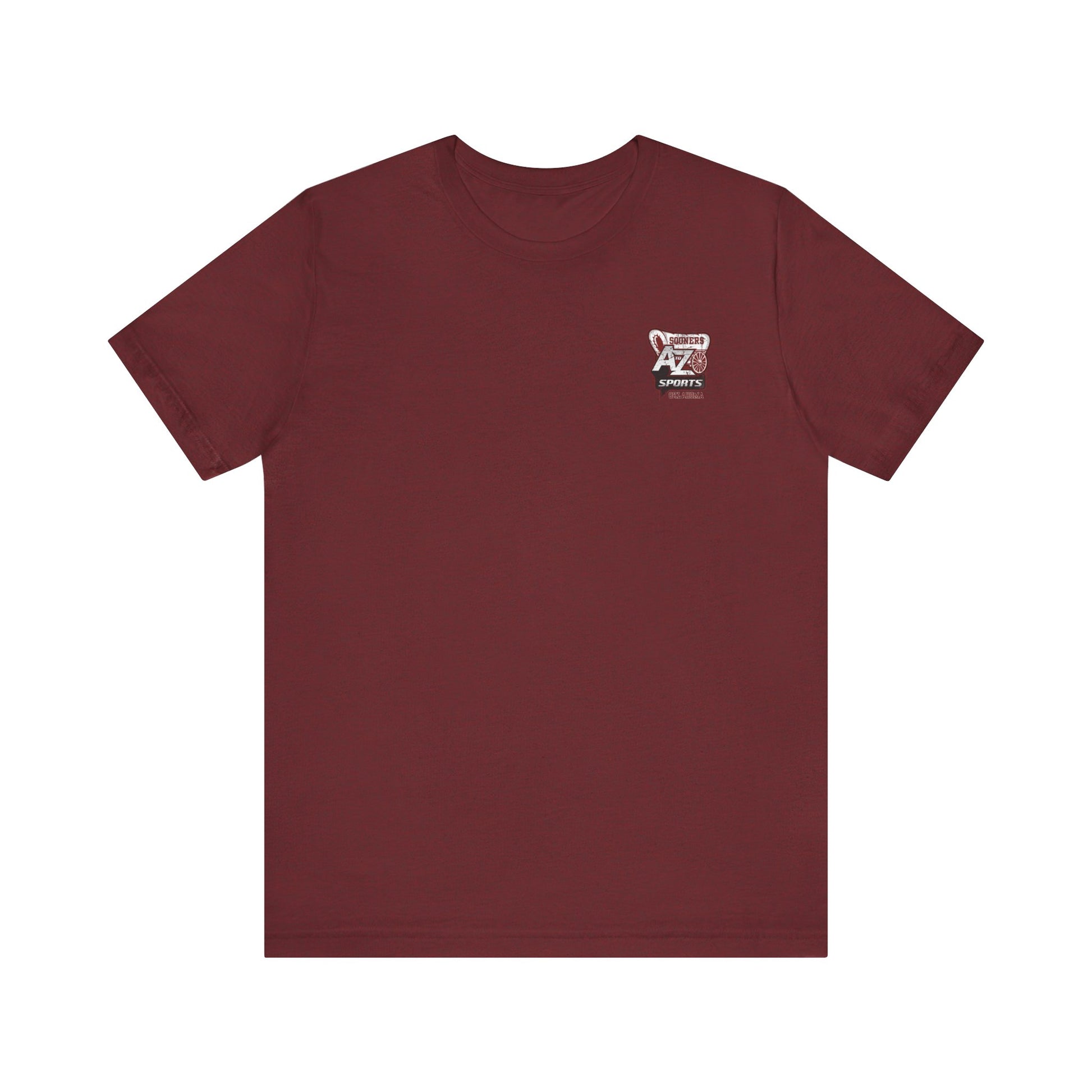 A to Z Sports Oklahoma Distressed Pocket T-Shirt