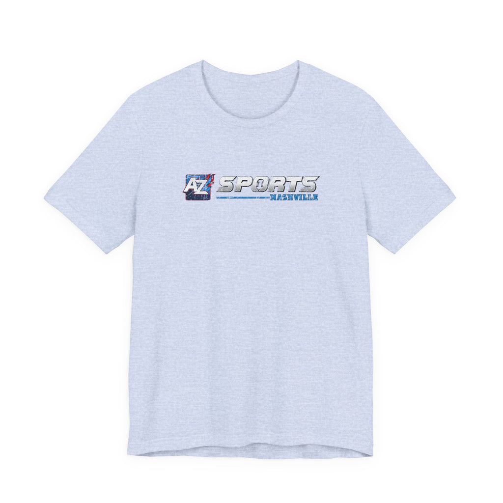 A to Z Sports Nashville Distressed Horizontal T-Shirt
