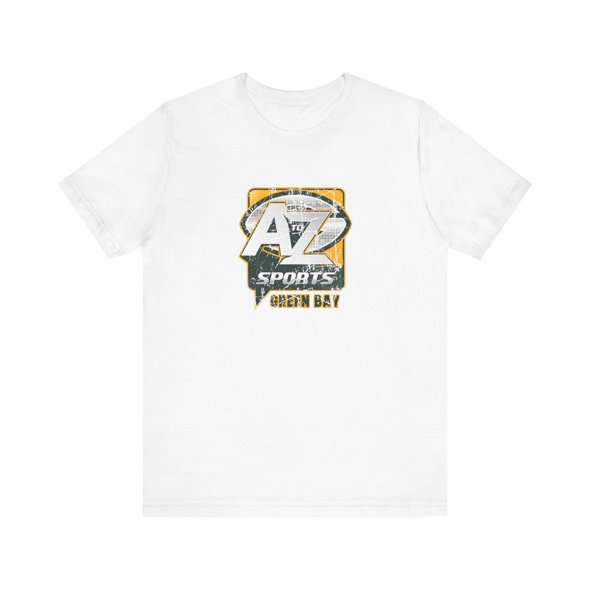 A to Z Sports Packers Distressed T-Shirt